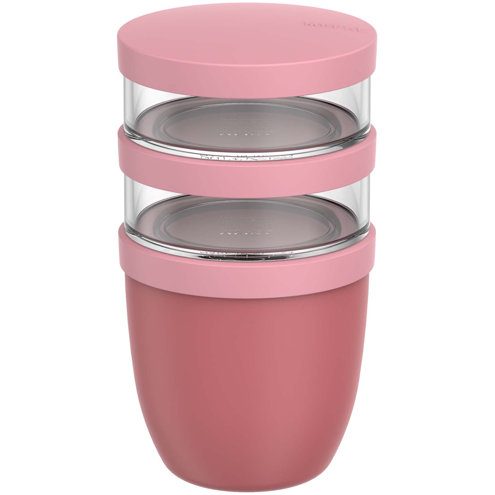 Pot repas Mepal Ellipse 3 pièces de 500 ml + 2 x 200 ml