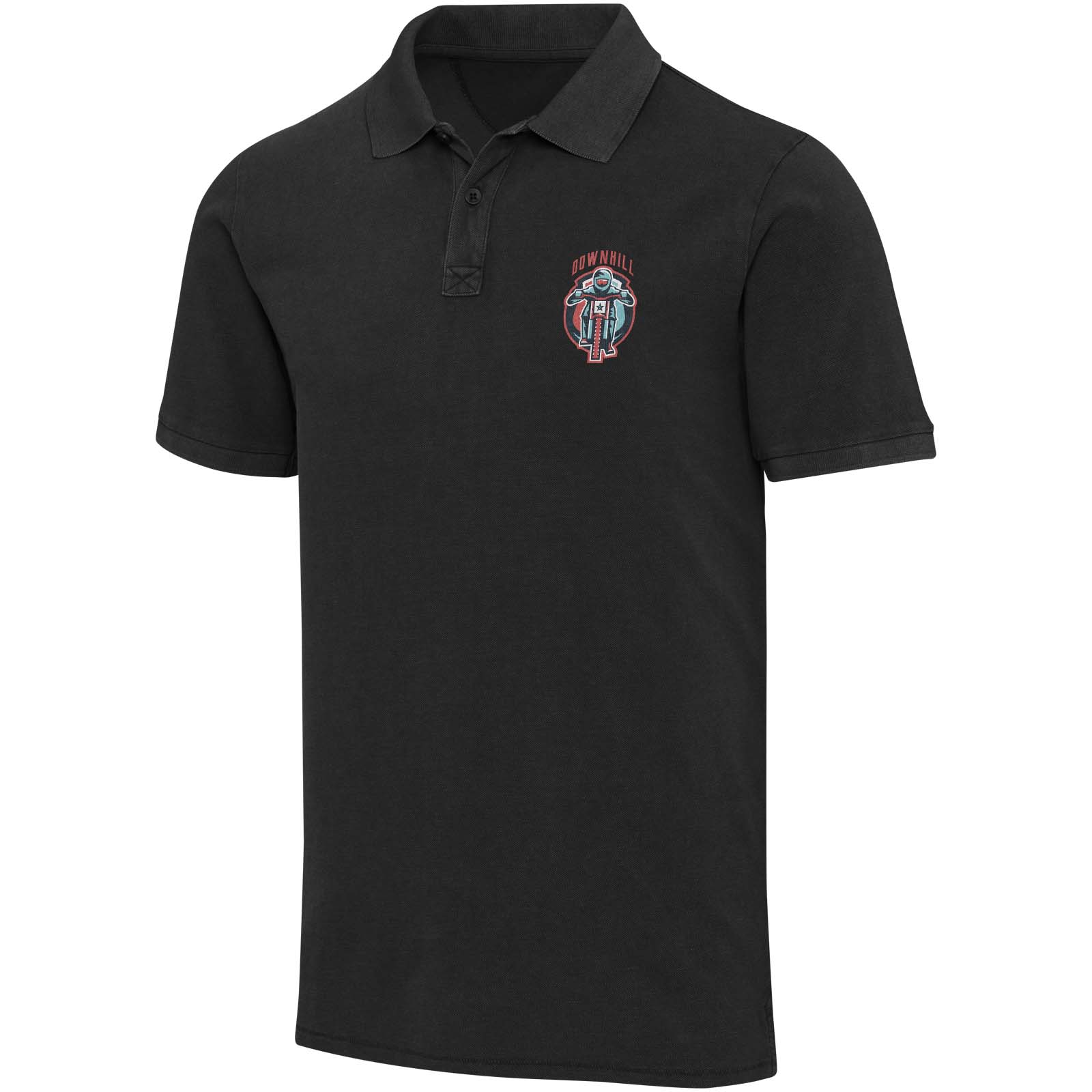 Elevate Polo délavé pour homme Calgary de 200 g/m2