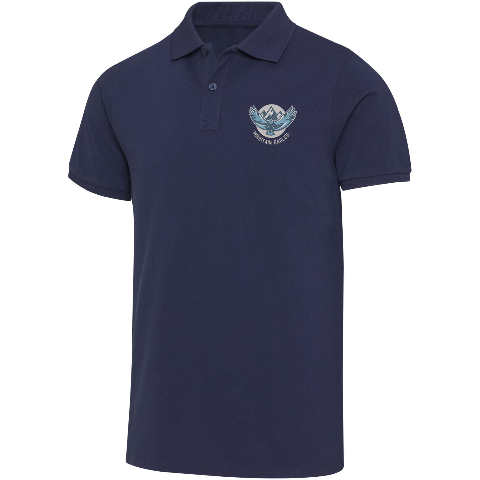 Elevate Polo bio recyclé certifié OCS Beryl à manches courtes unisexe de 220 g/m²