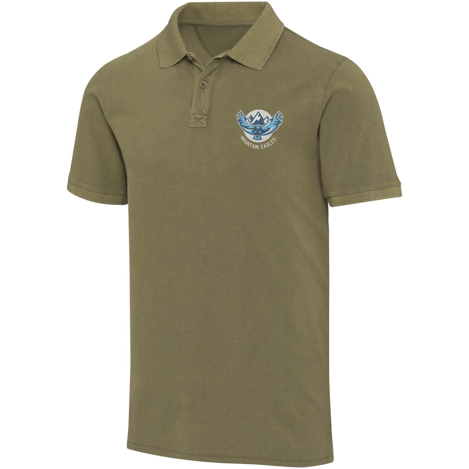 Elevate Polo délavé pour homme Calgary de 200 g/m2