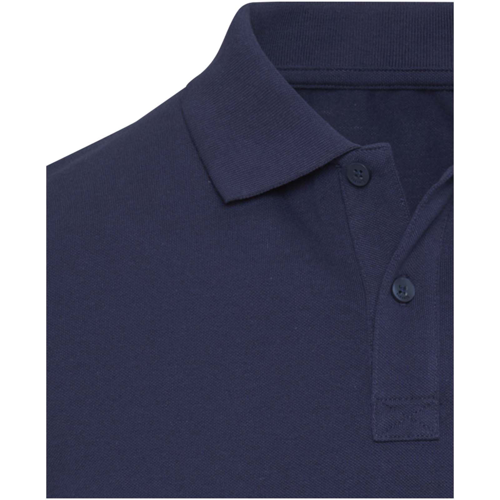 Elevate Polo bio recyclé certifié OCS Beryl à manches courtes unisexe de 220 g/m²