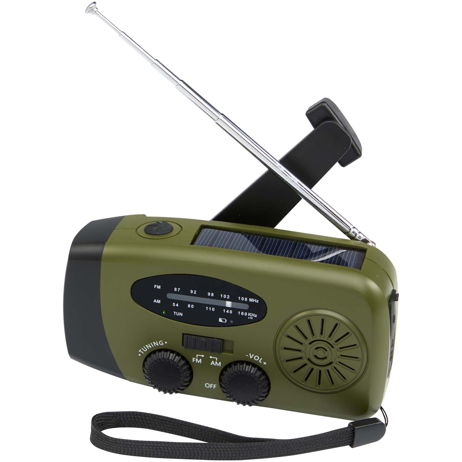 Radio d'urgence en plastique recyclé RCS Avior