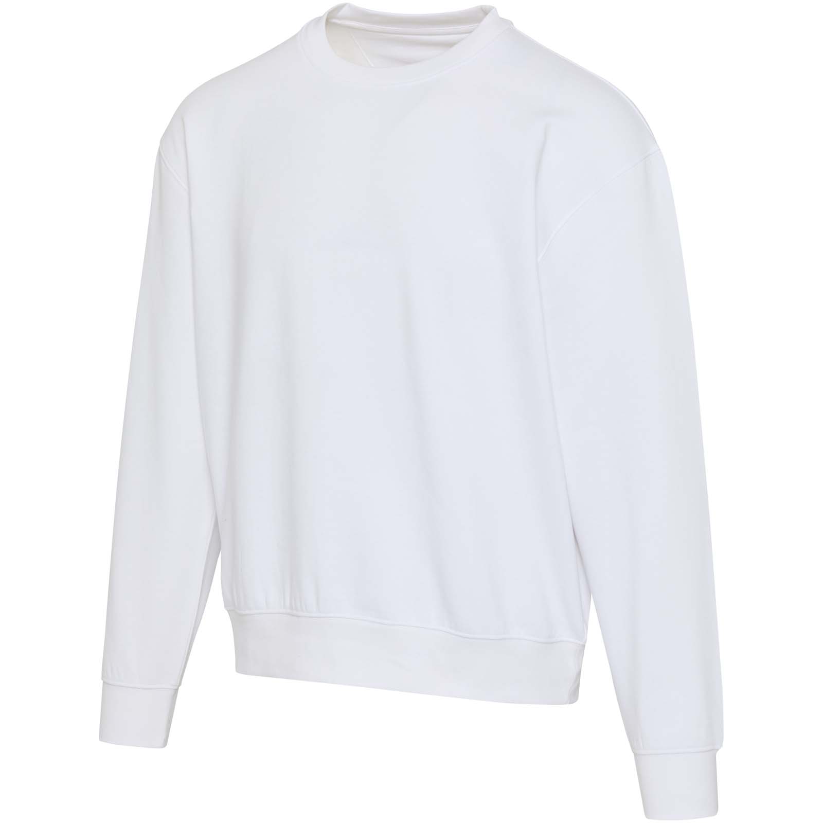 Elevate Pull unisexe OCS en coton bio oversize à col rond Boris de 280 g/m2