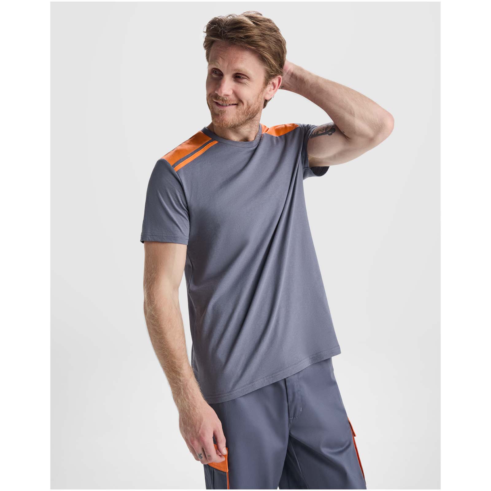 Roly WRK T-shirt à manches courtes pour homme Expedition de 160 g/m2