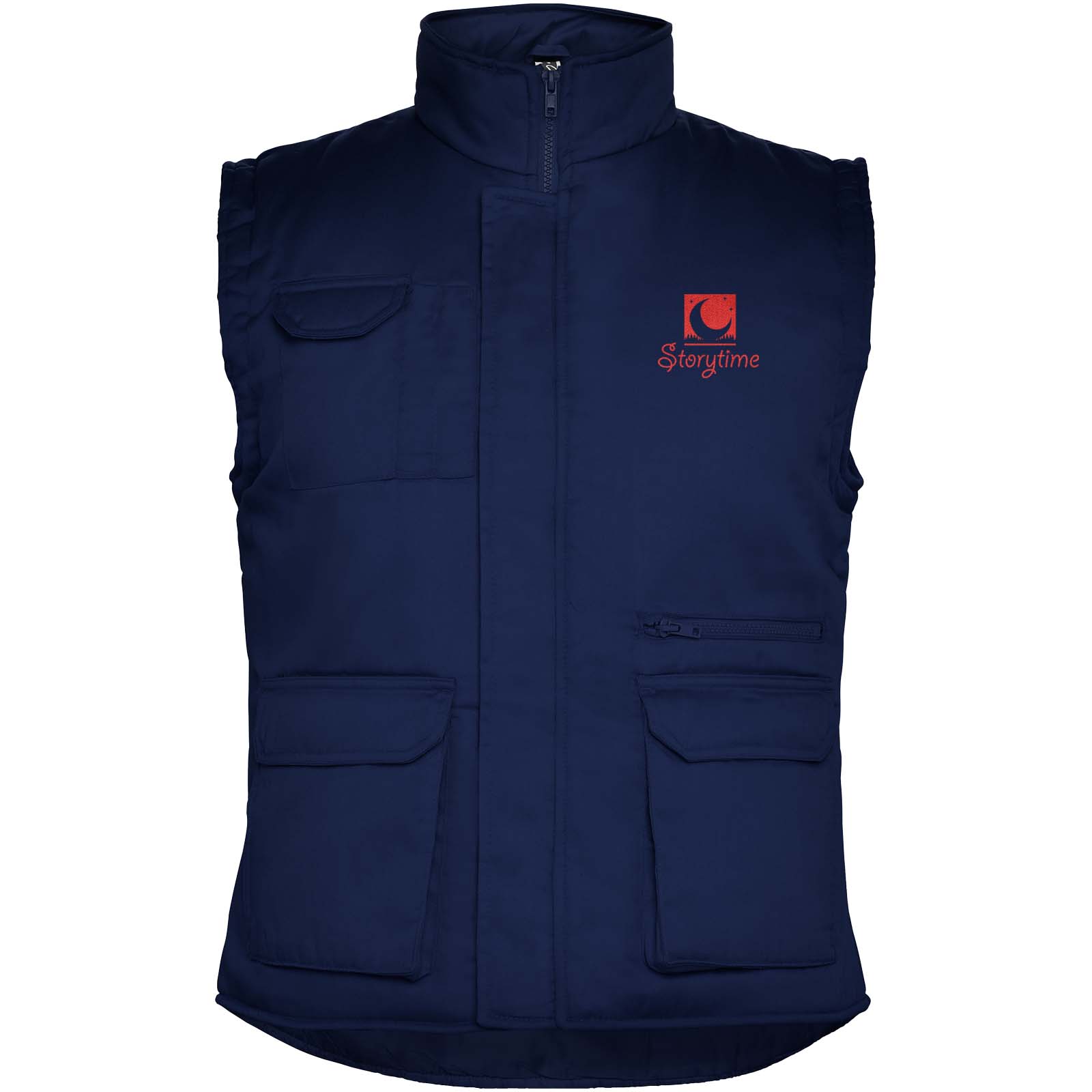 Roly WRK Gilet de travail polyvalent à col montant Almanzor