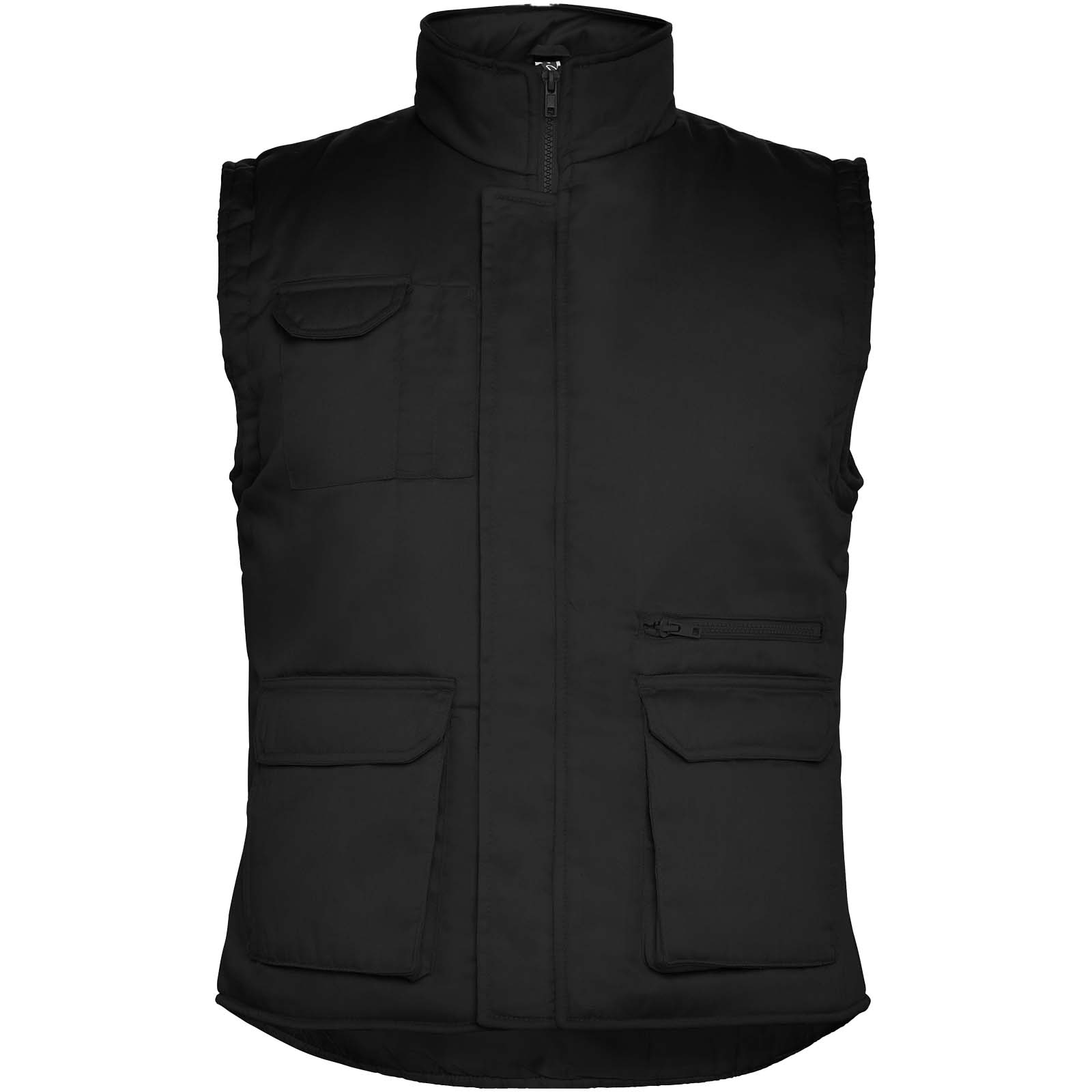 Roly WRK Gilet de travail polyvalent à col montant Almanzor