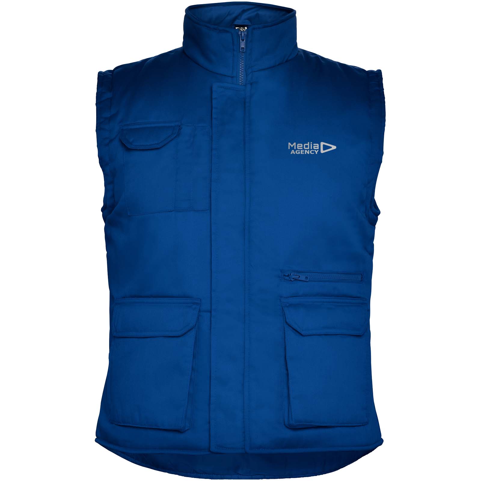 Roly WRK Gilet de travail polyvalent à col montant Almanzor