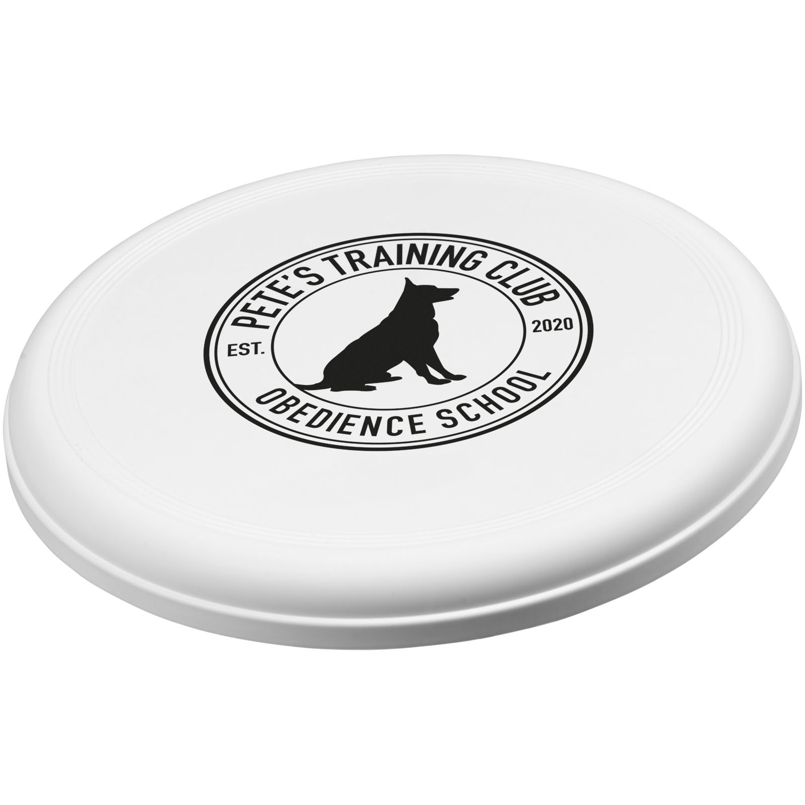 Disque volant Max en plastique pour chien