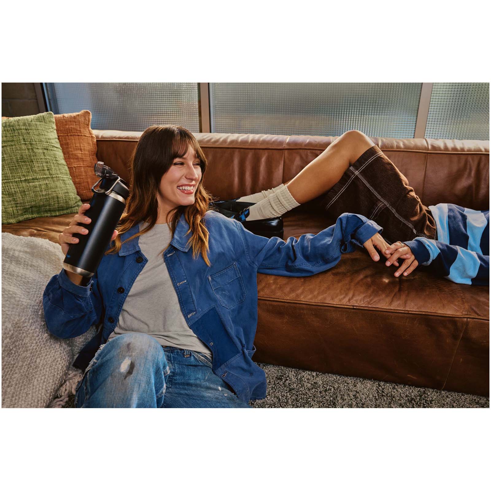 Stanley 1913® Stanley Classic Wellspring 710 ml bouteille d'eau isolée en acier inoxydable recyclé