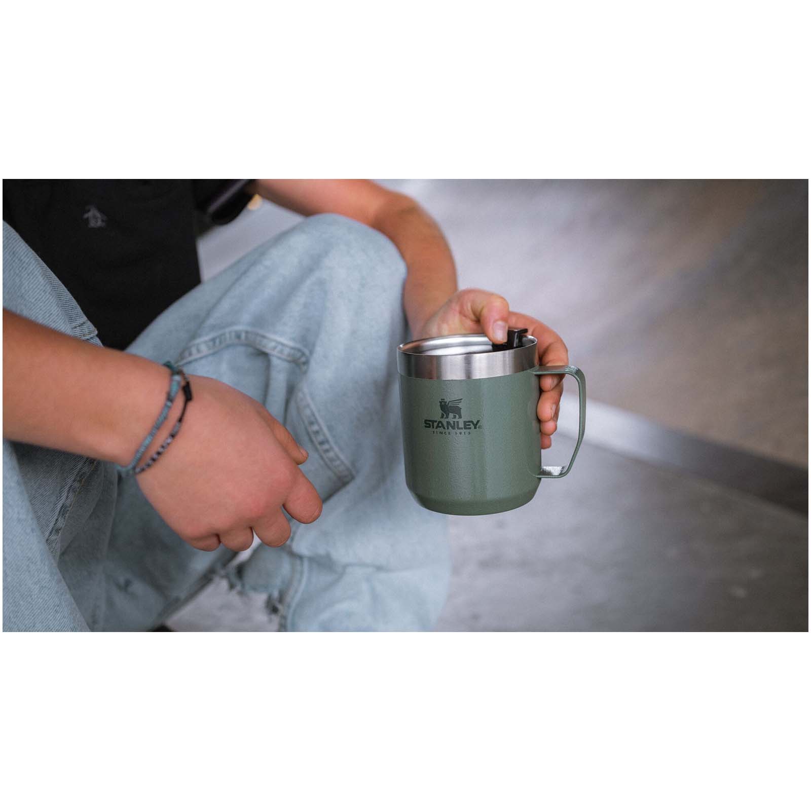 Stanley 1913® Tasse de camping Stanley Everyday 350 ml en acier inoxydable