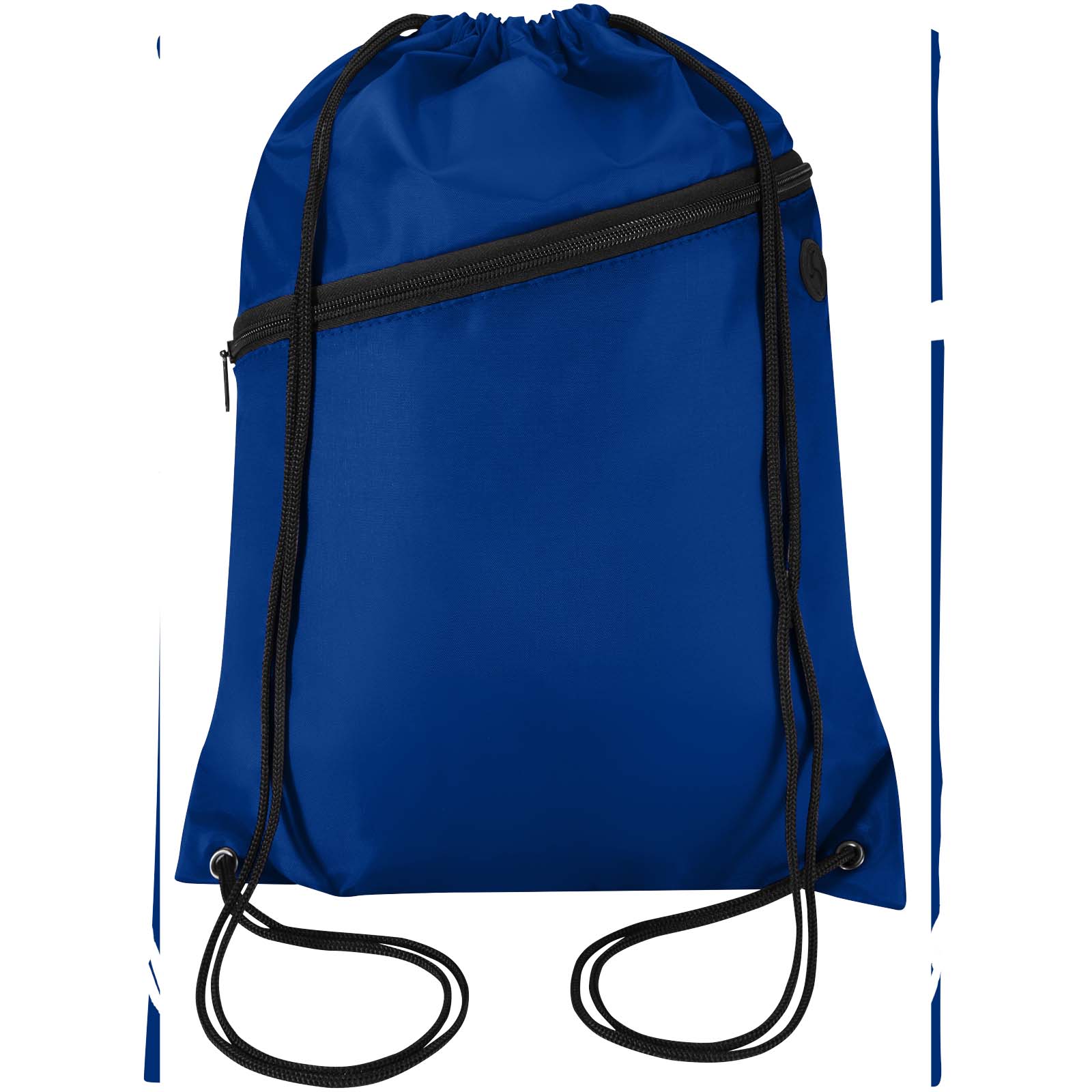 Sac à cordon Oriole en RPET avec poche avant zippée, 5 L