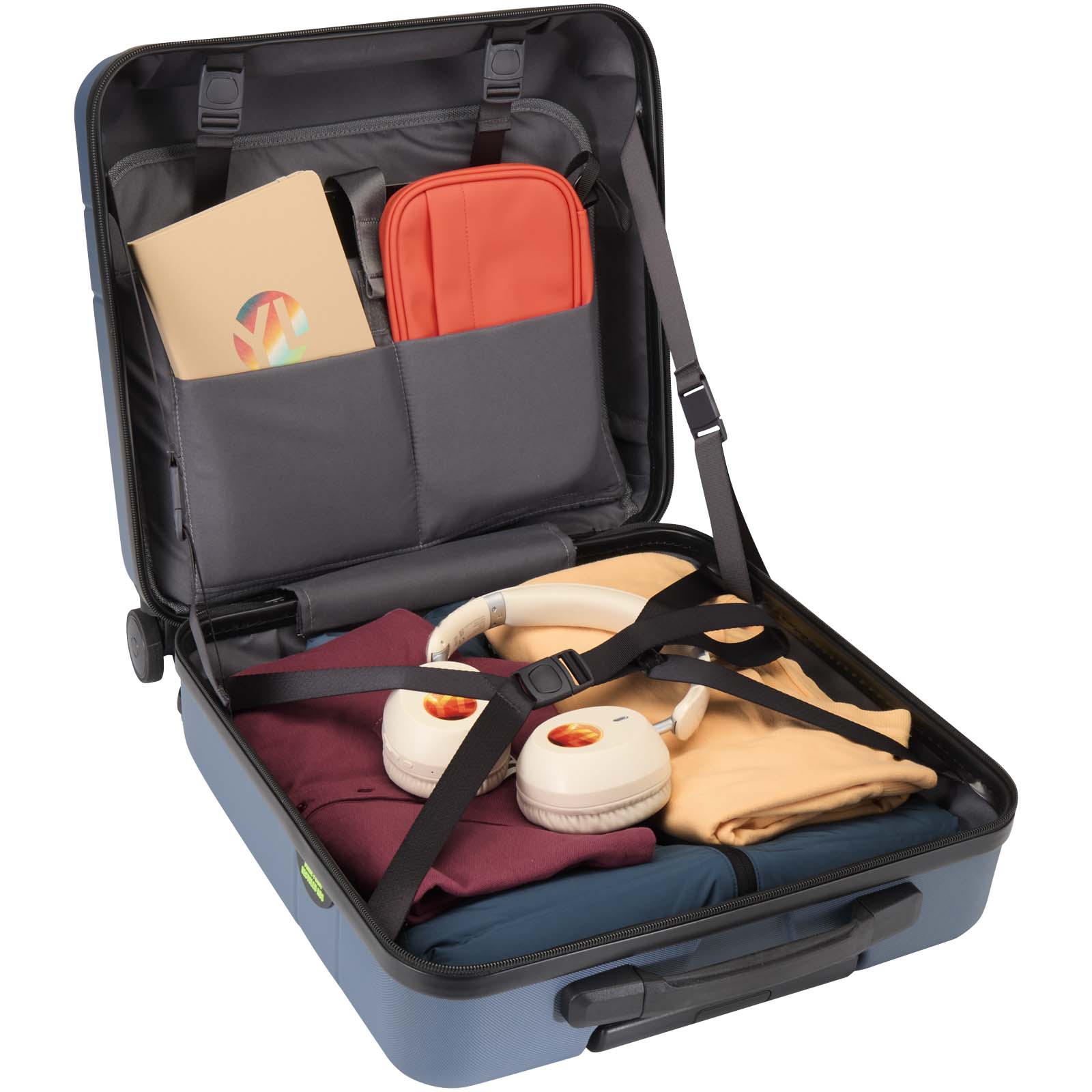 Valise à roulette pour ordinateur portable Rover 16 pouces GRS en matériau recyclé, 30 litres
