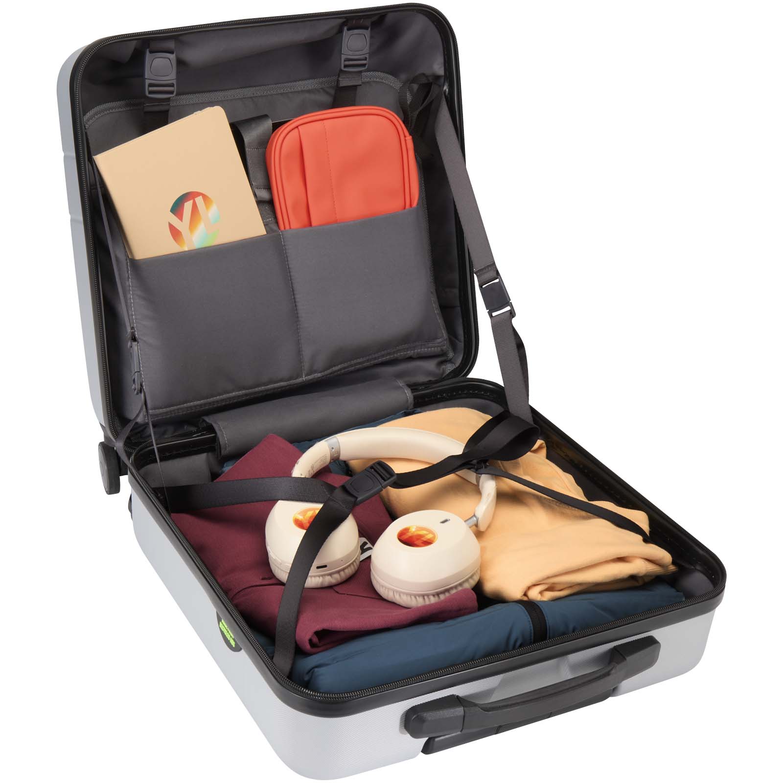 Valise à roulette pour ordinateur portable Rover 16 pouces GRS en matériau recyclé, 30 litres