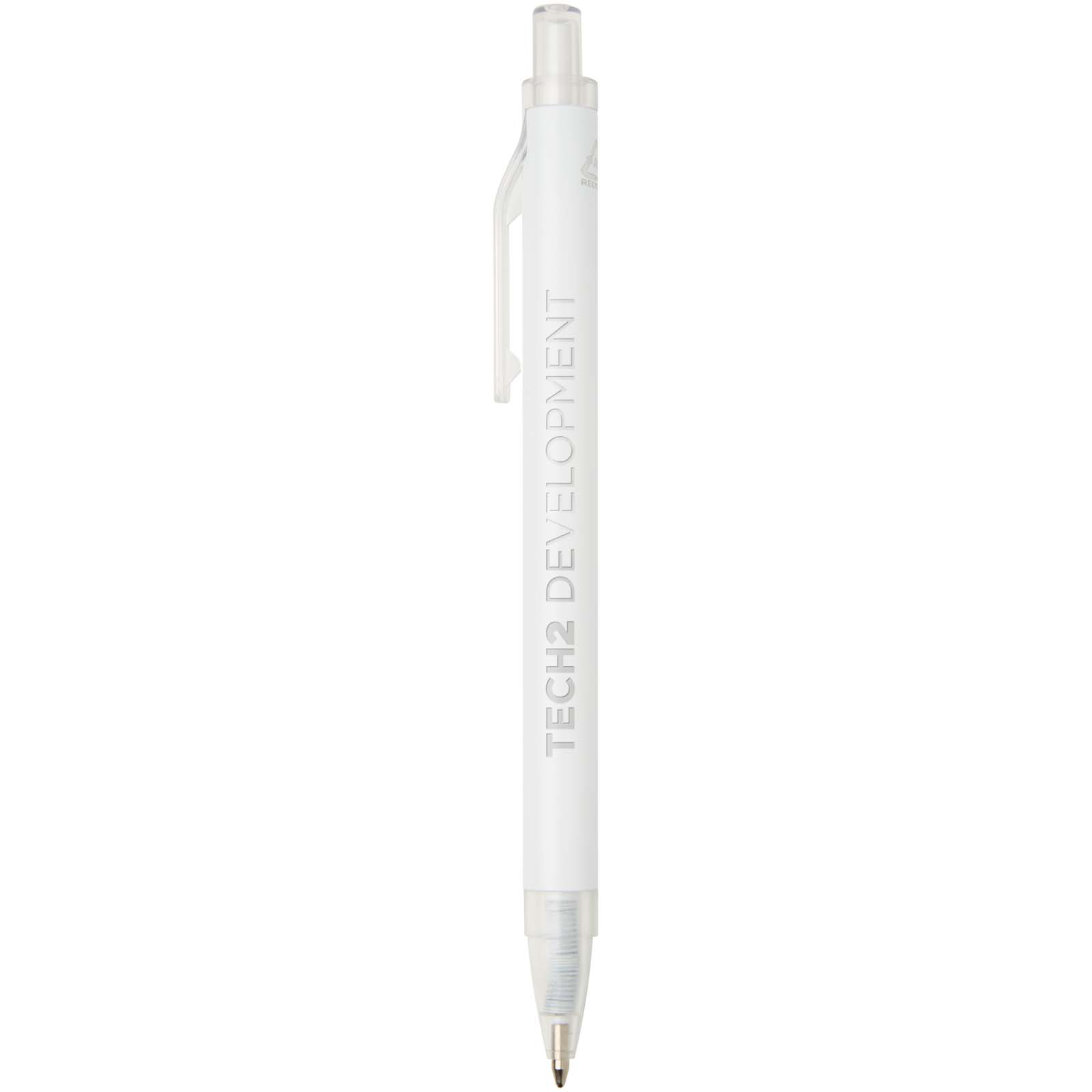 Stylo à bille Spectrum en aluminium recyclé (encre bleue)