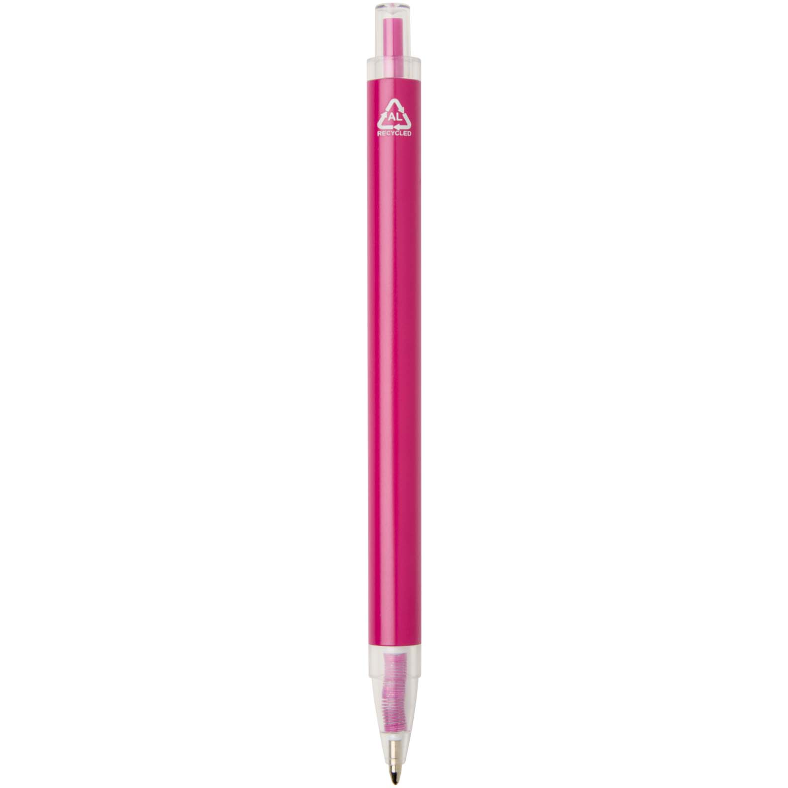 Stylo à bille Spectrum en aluminium recyclé (encre bleue)