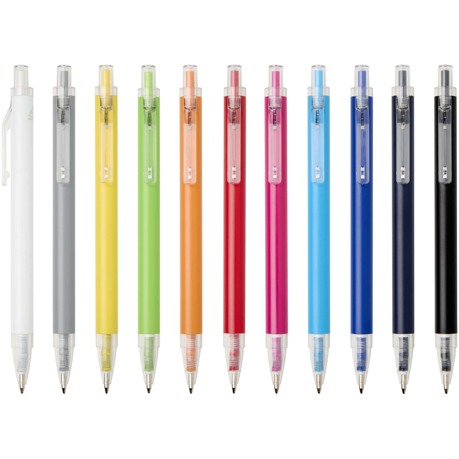 Stylo à bille Spectrum en aluminium recyclé (encre bleue)