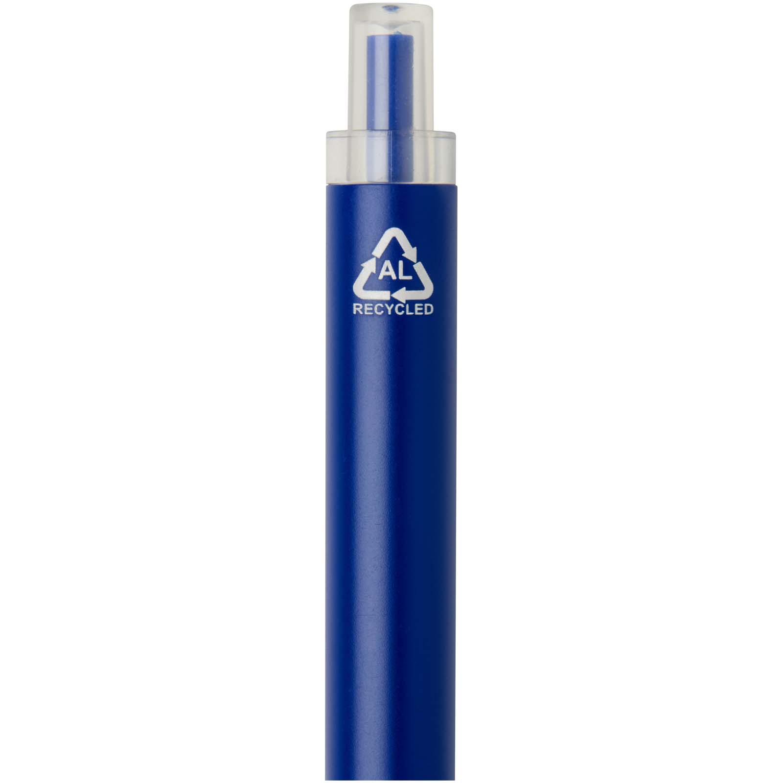 Stylo à bille Spectrum en aluminium recyclé (encre bleue)