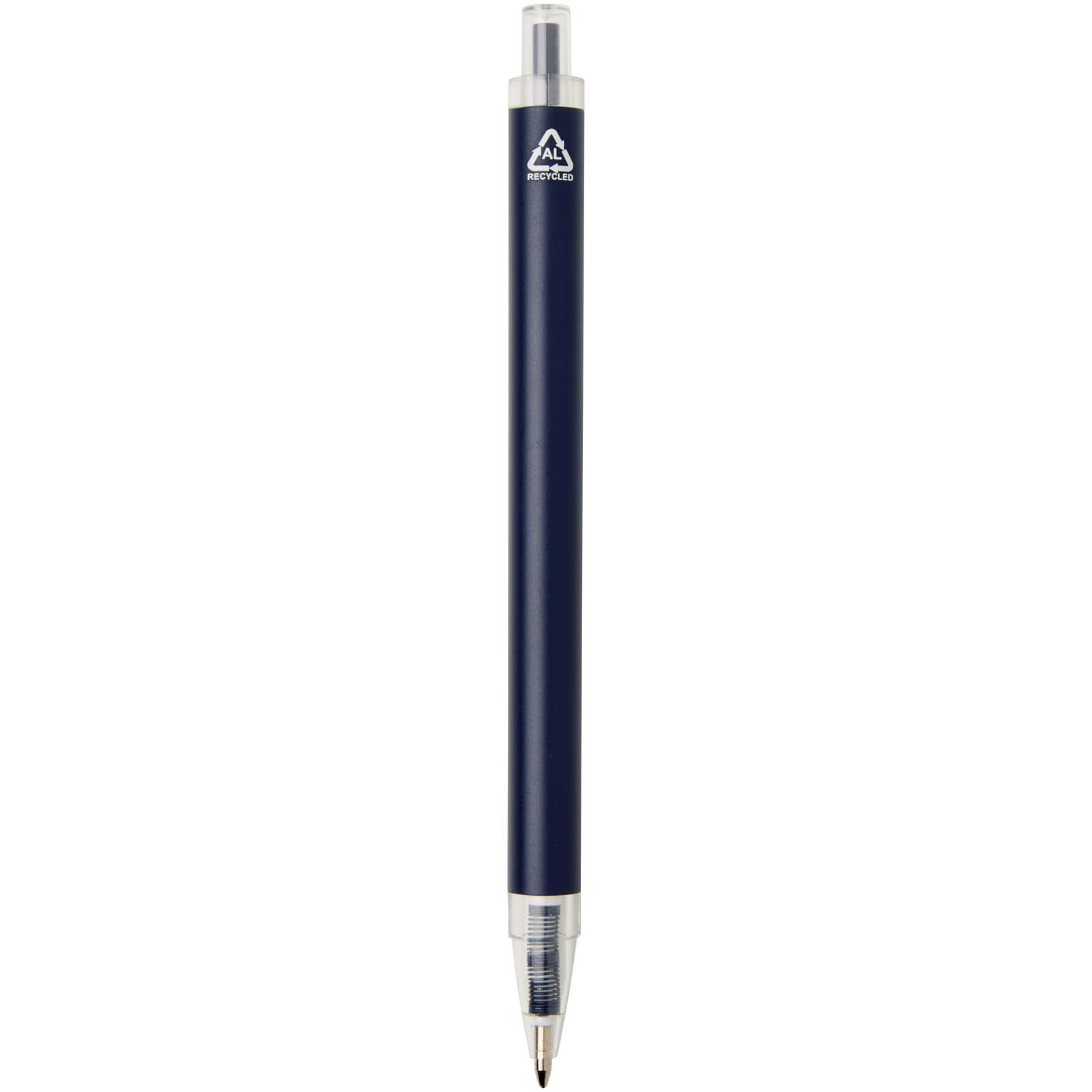 Stylo à bille Spectrum en aluminium recyclé (encre bleue)