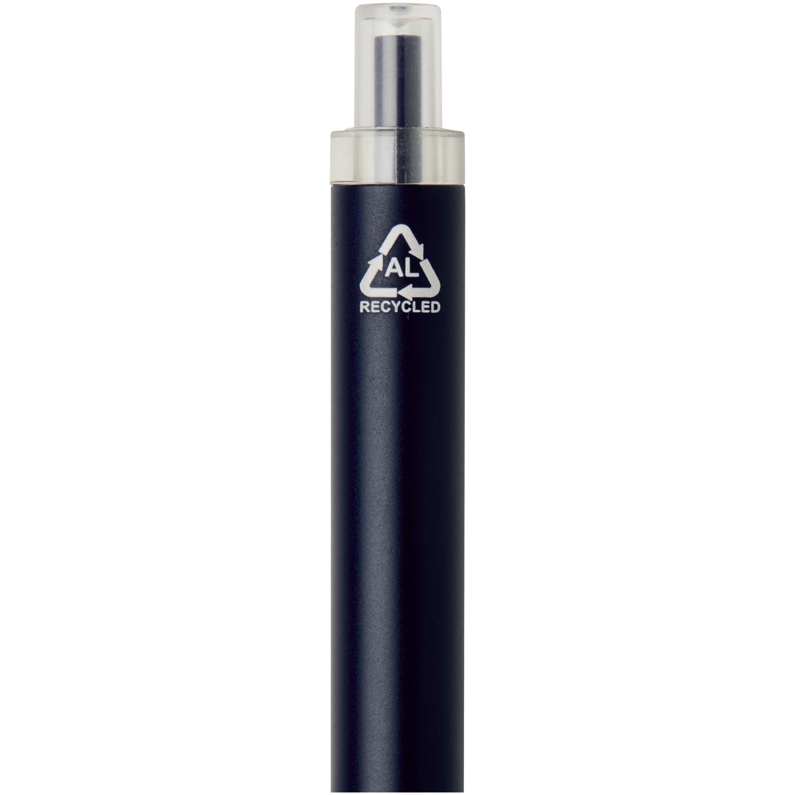 Stylo à bille Spectrum en aluminium recyclé (encre bleue)