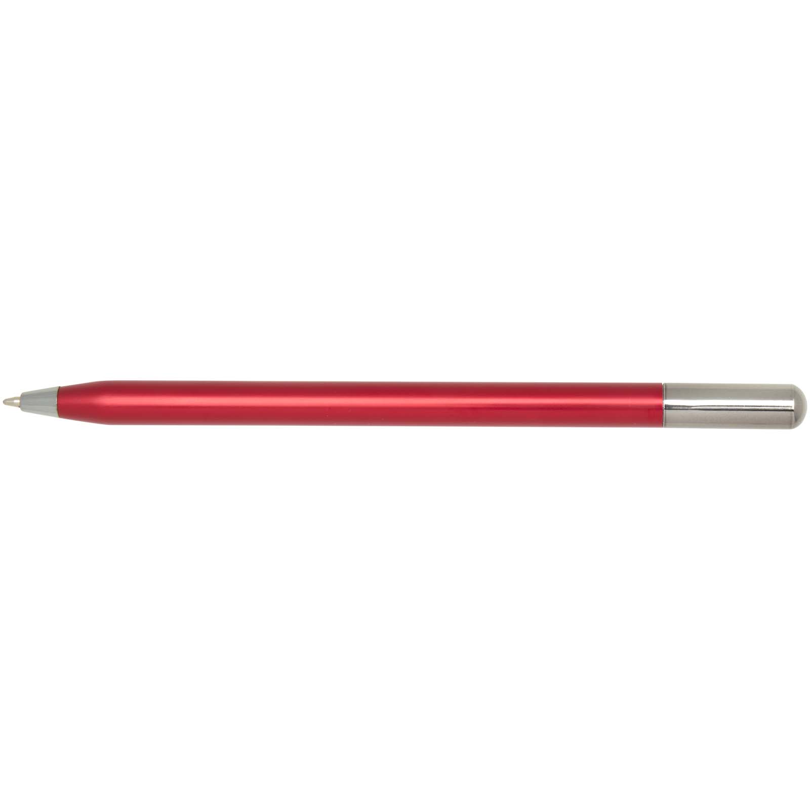 Stylo à bille à mécanisme rotatif SMART en aluminium recyclé (encre noire)