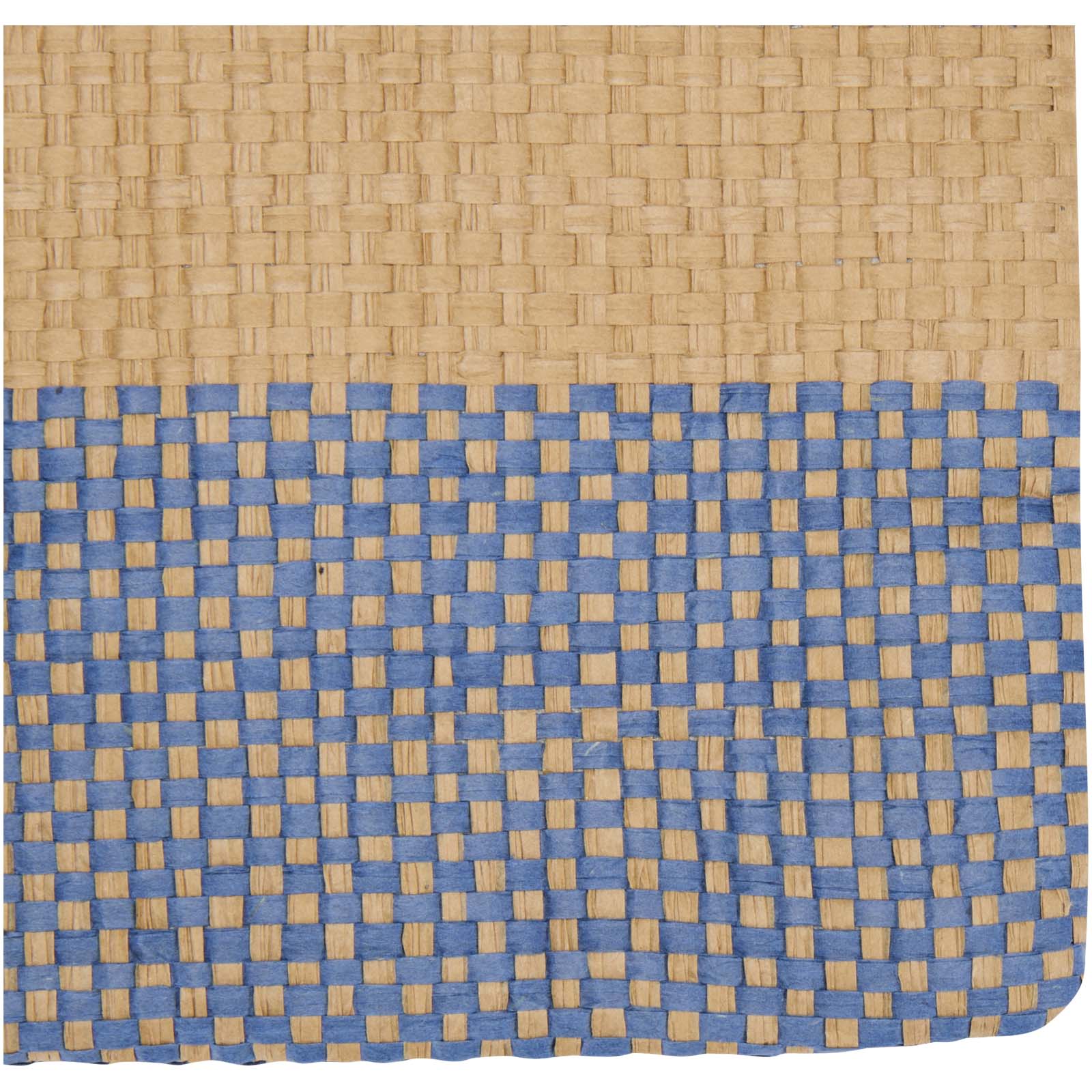 Pochette en papier paille Rhythm avec fermeture à glissière, 3 L