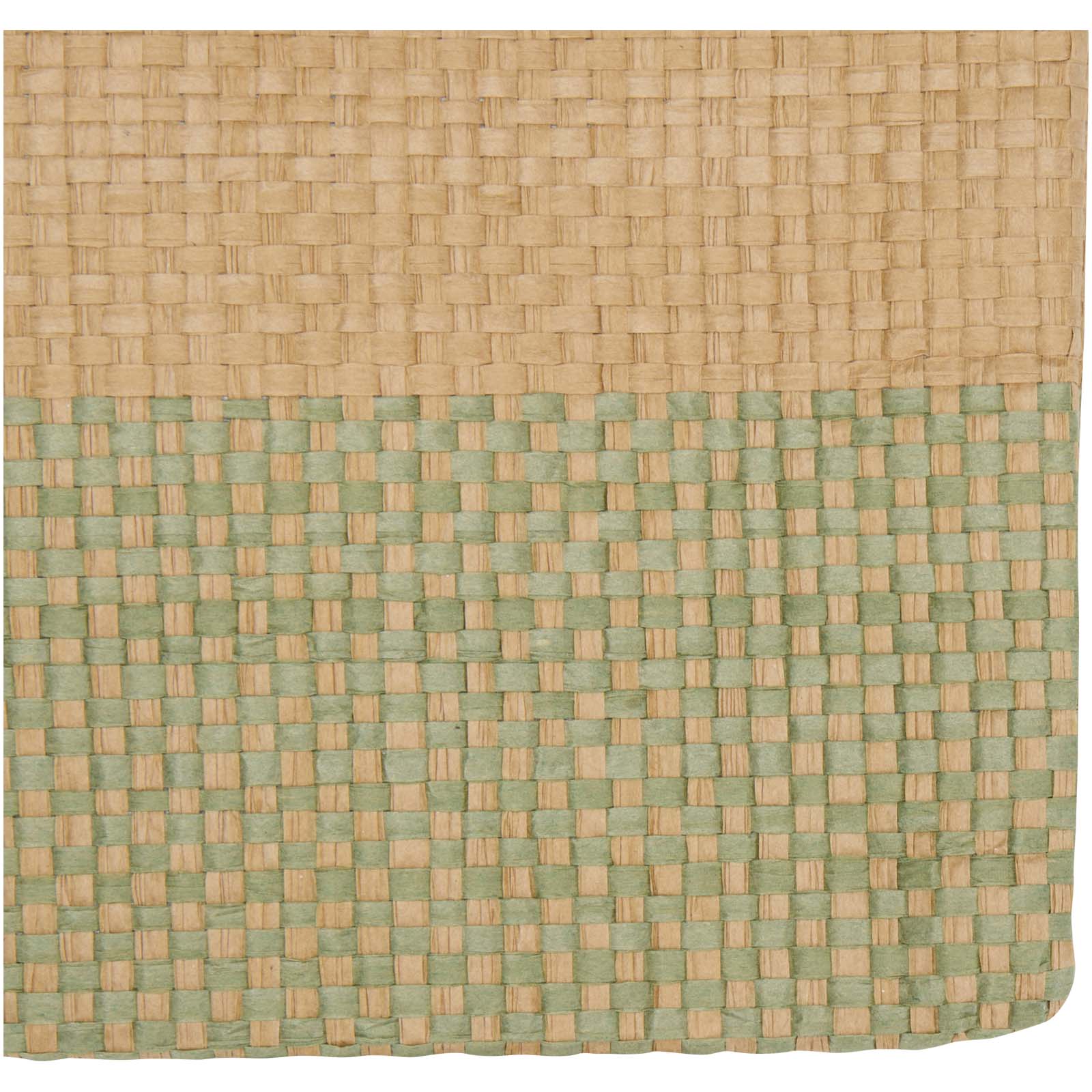 Pochette en papier paille Rhythm avec fermeture à glissière, 3 L