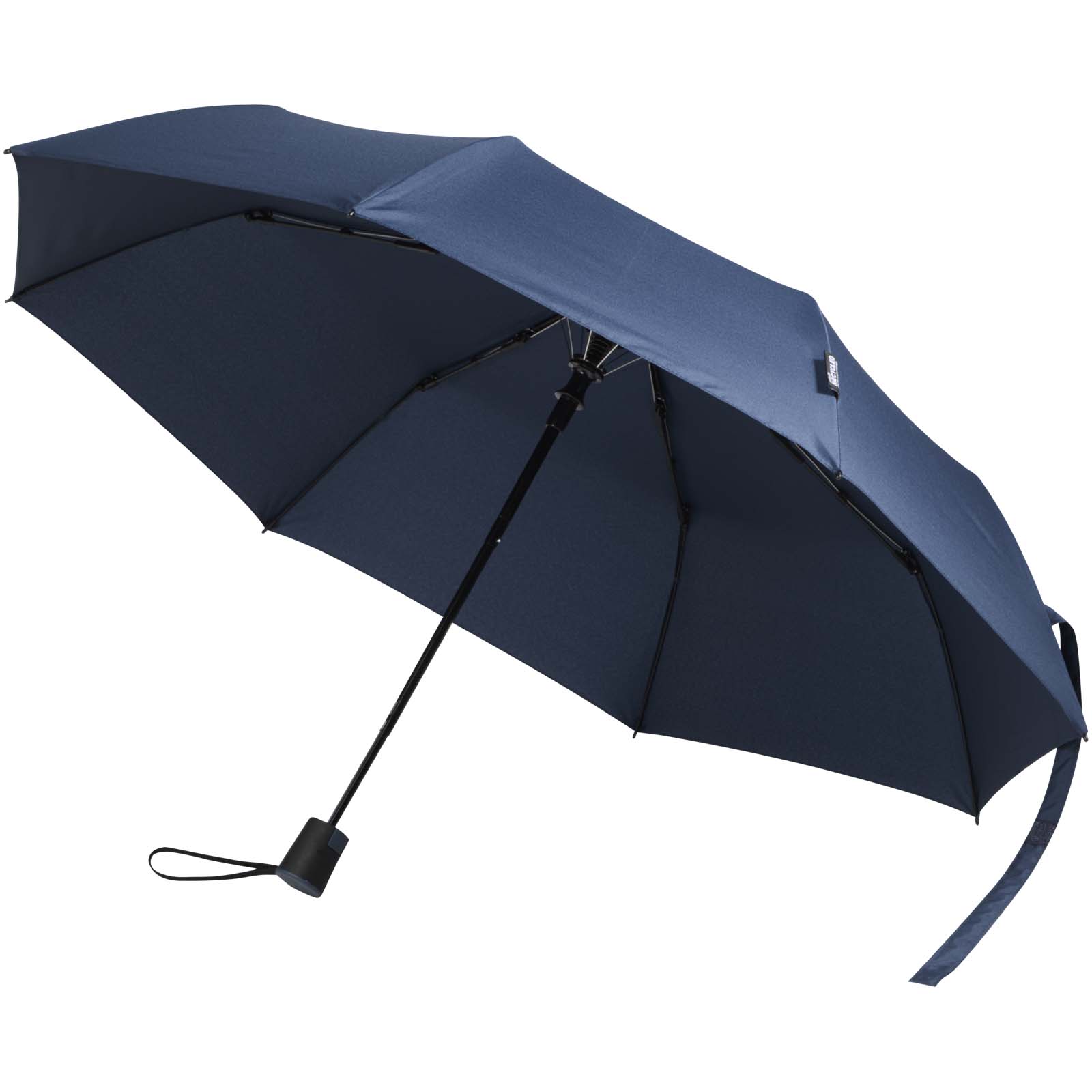 Parapluie pliable Agnes 21 pouces à ouverture automatique en RPET