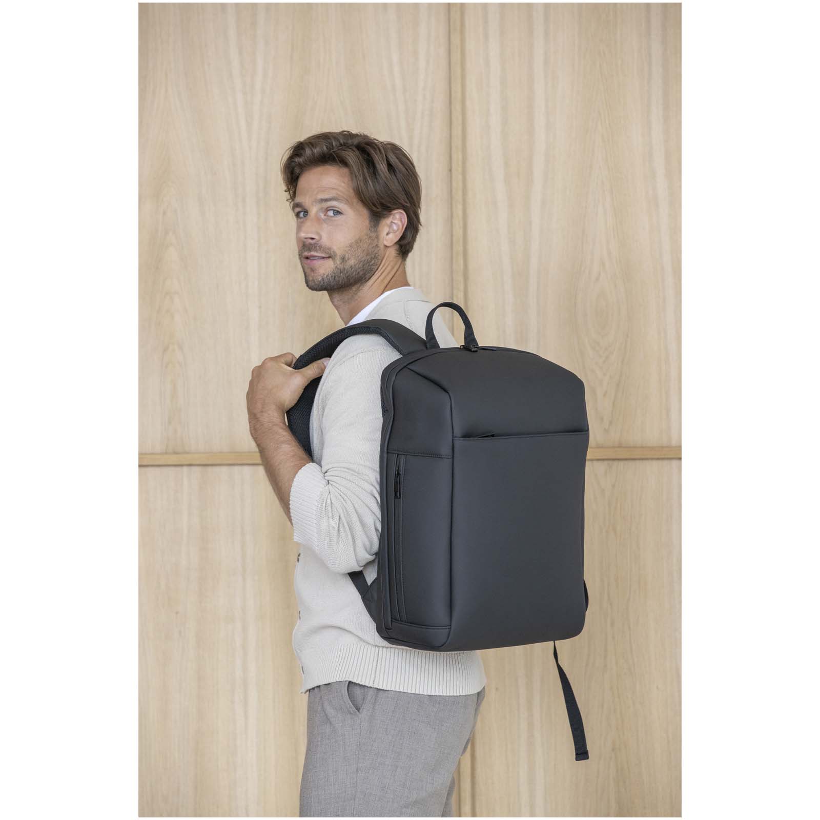 Sac à dos pour ordinateur portable SMART 15 pouces en GRS recyclé, 18 L