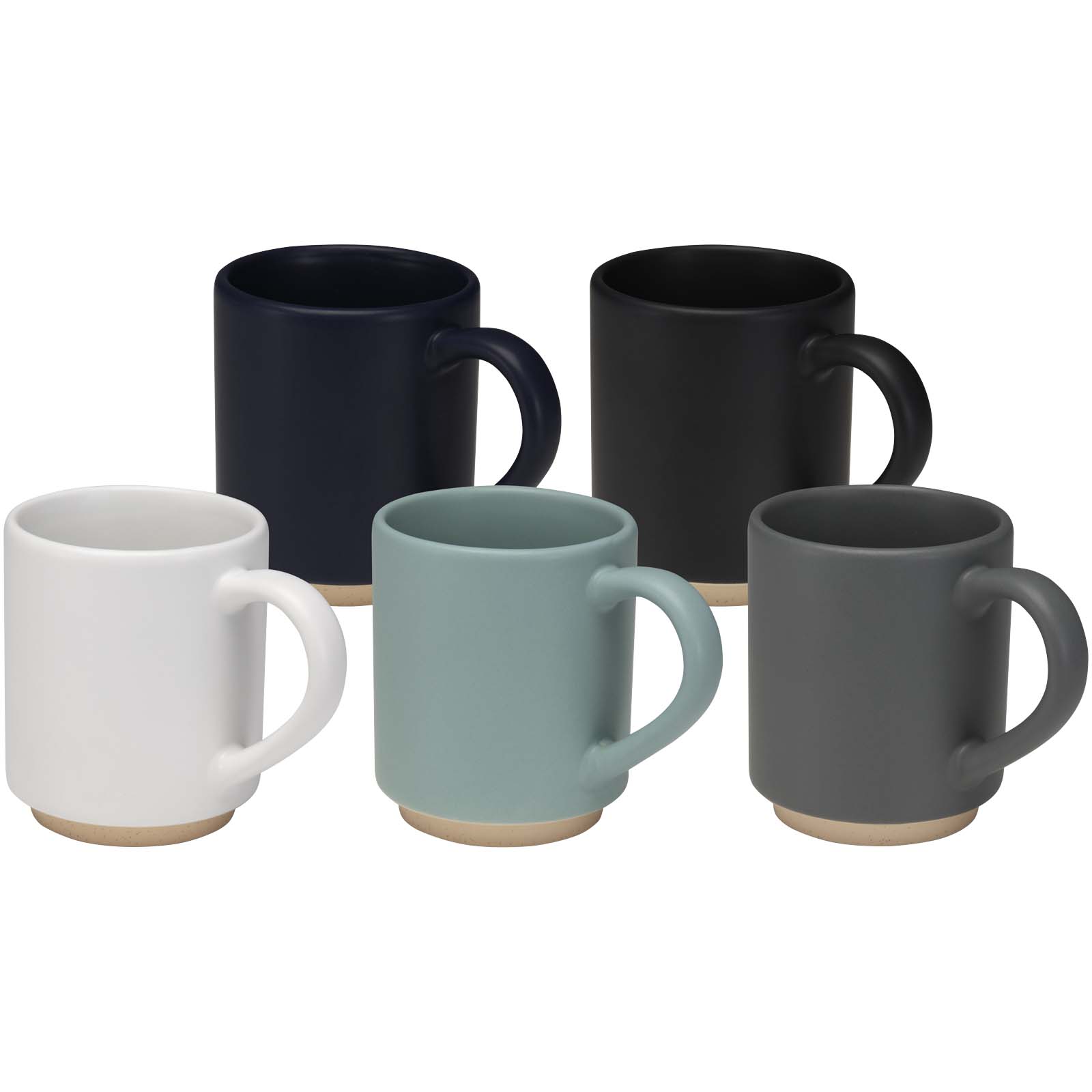 Tasse en céramique empilable Camilla, 180 ml, finition mate