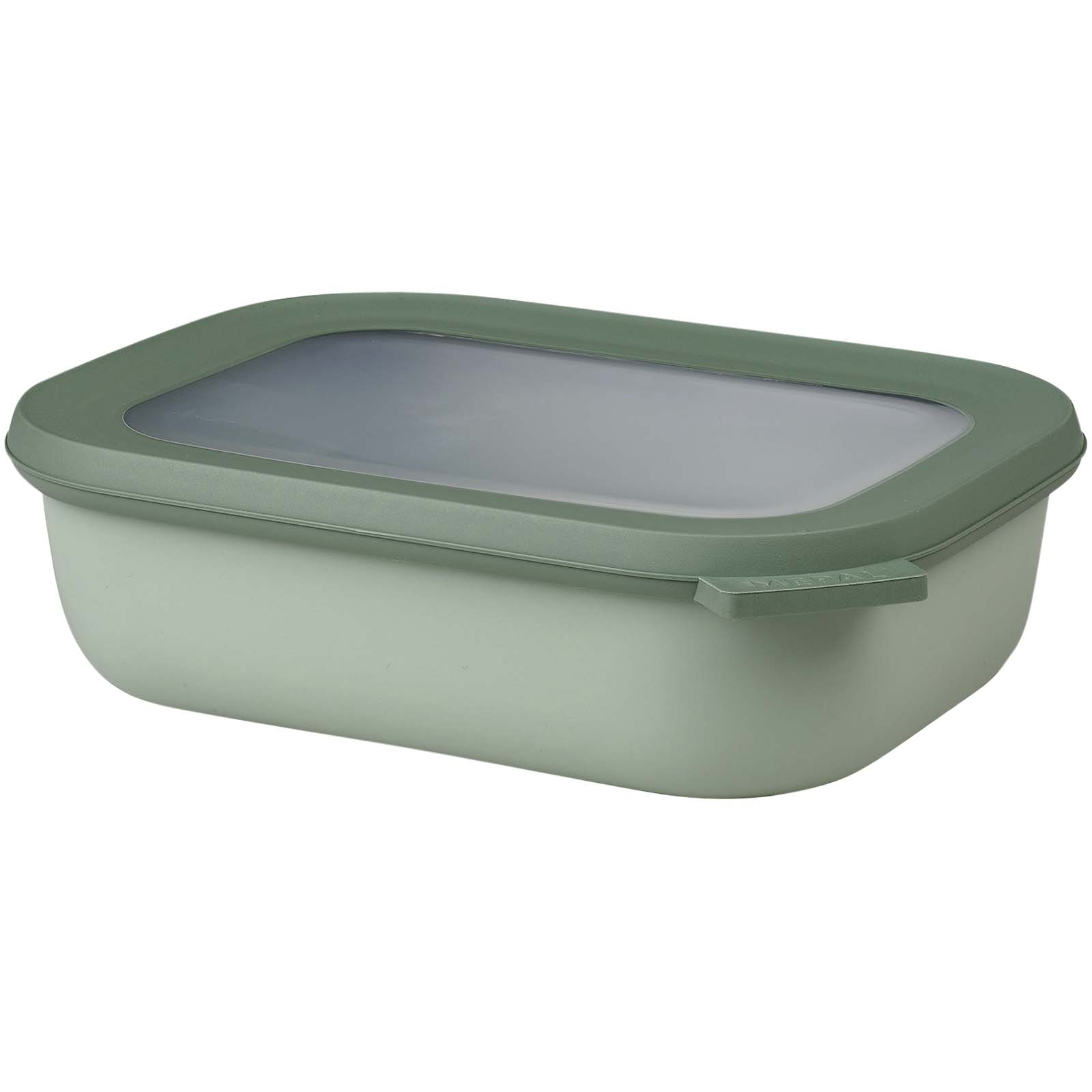 Mepal Cirqula 1 000 ml, saladier rectangulaire à plusieurs compartiments