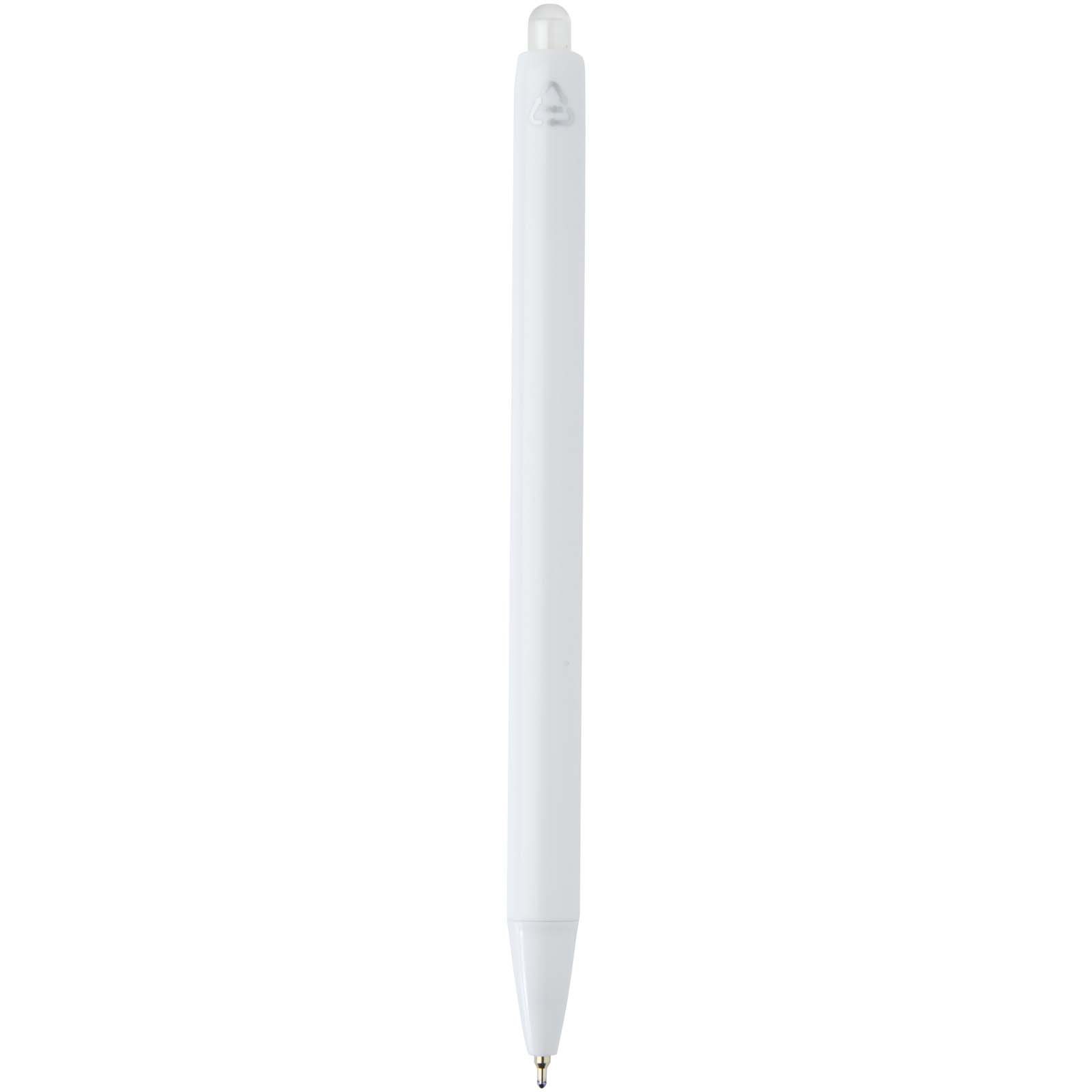 Stylo bille Glen avec double injection recyclé RCS (encre bleue)