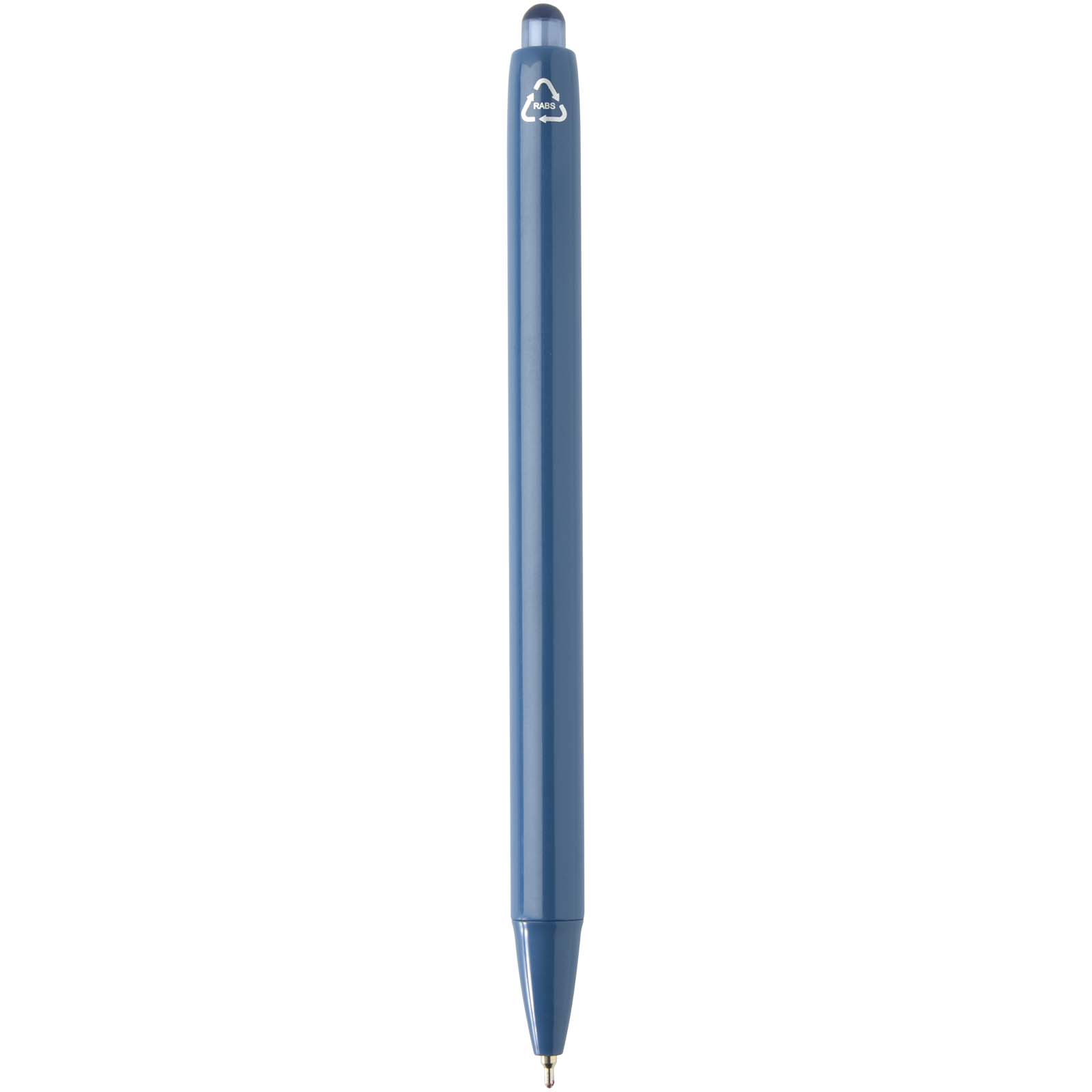 Stylo bille Glen avec double injection recyclé RCS (encre bleue)