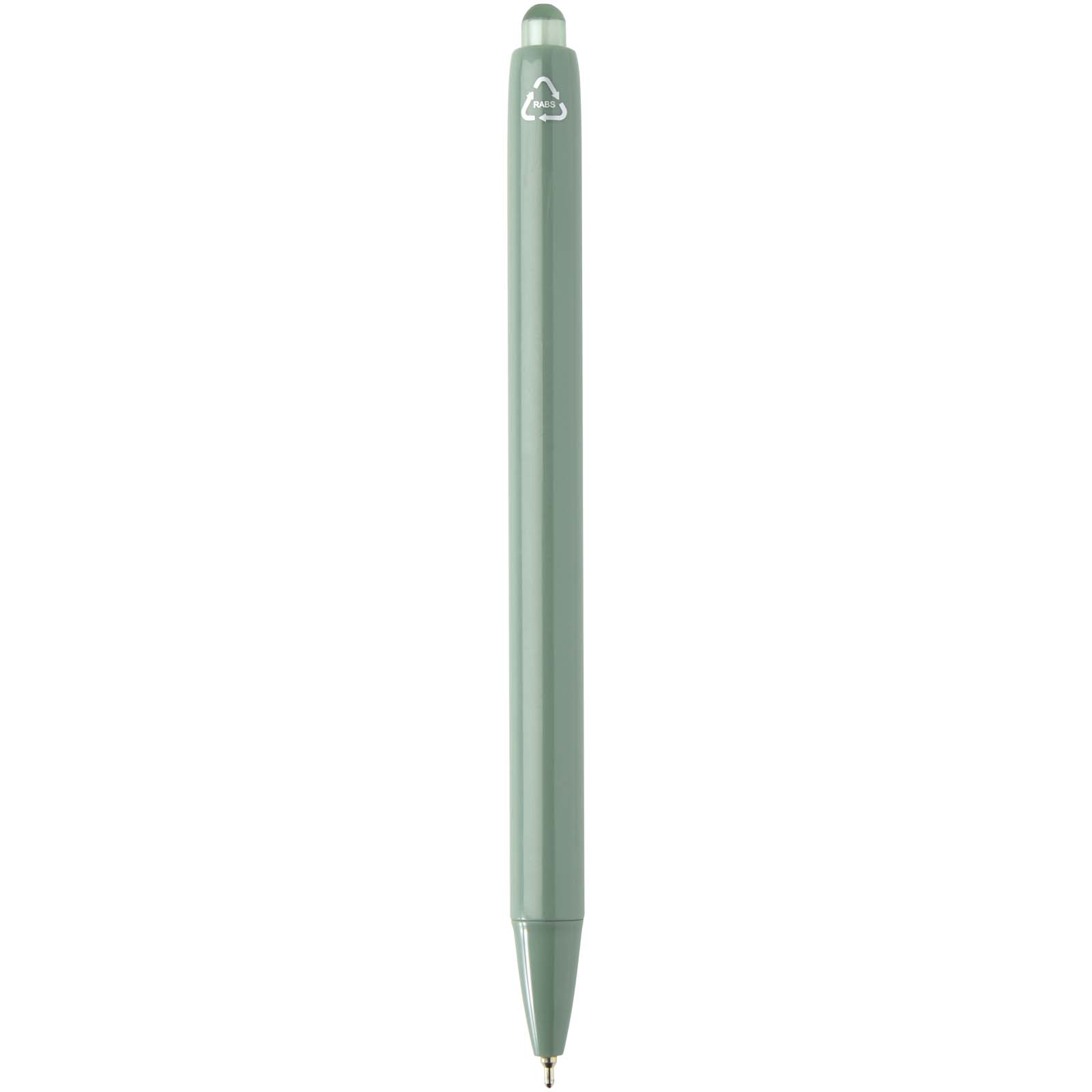 Stylo bille Glen avec double injection recyclé RCS (encre bleue)