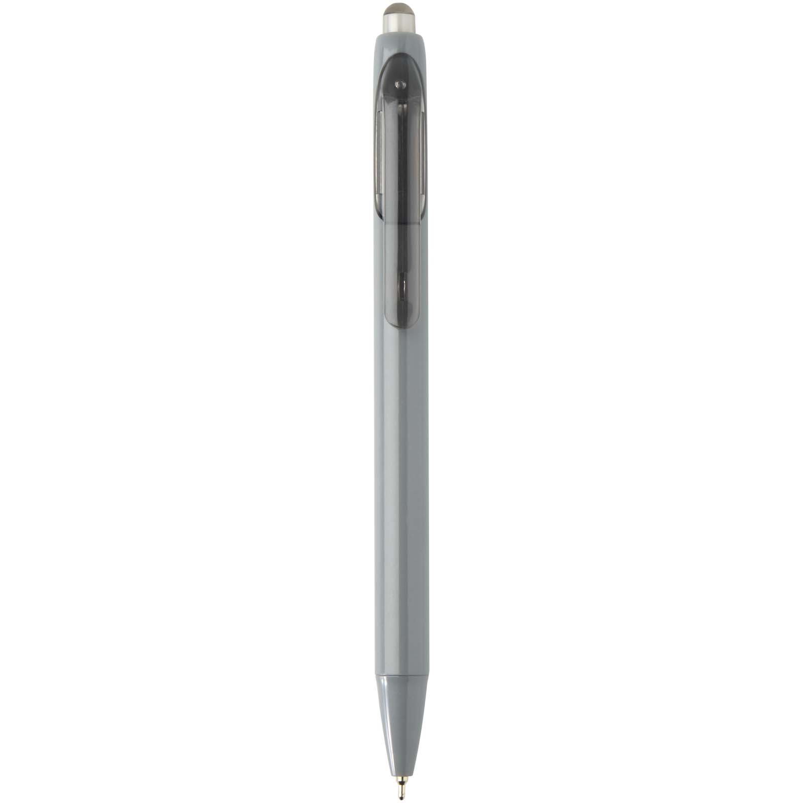 Stylo bille Glen avec double injection recyclé RCS (encre bleue)