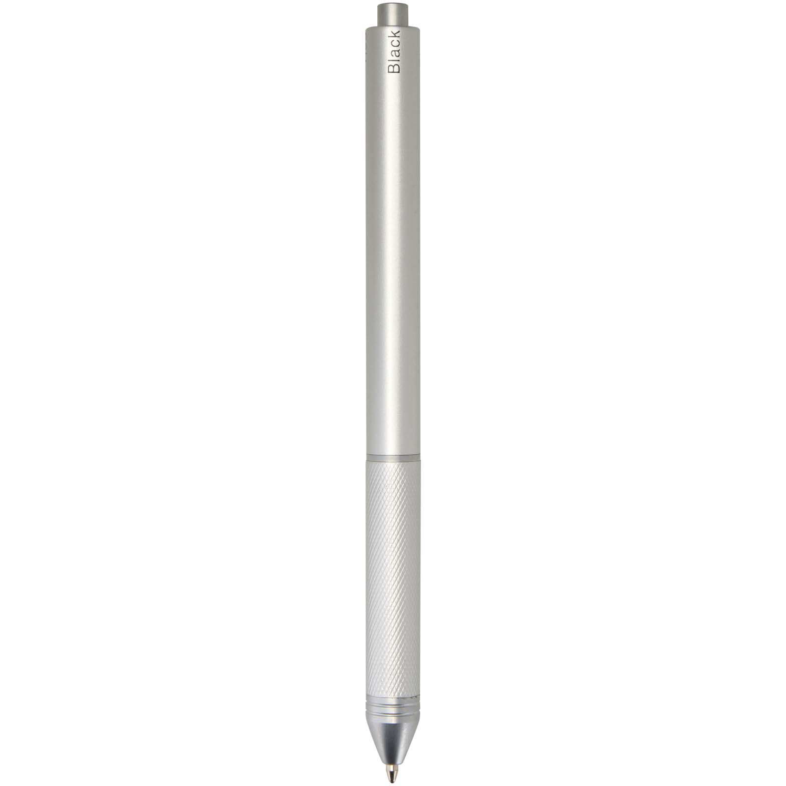 Stylo à bille 4 en 1 RCS Tine en acier inoxydable recyclé
