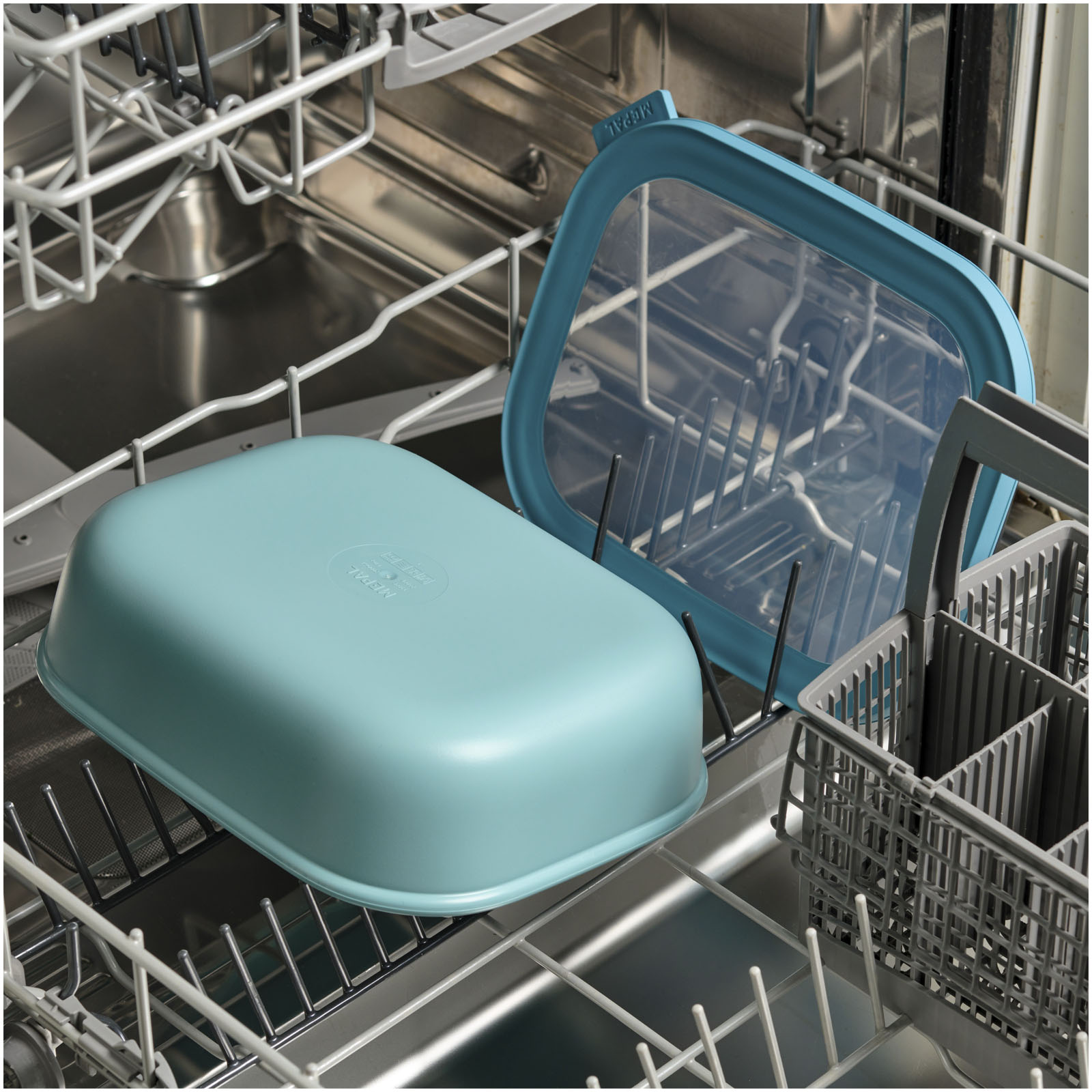 Mepal Bol multi-usage rectangulaire Cirqula de 1 500 ml