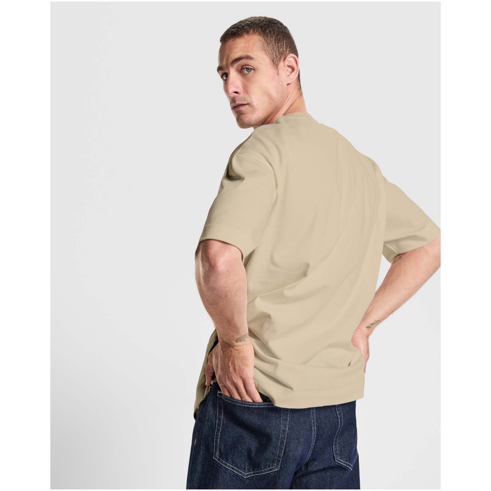 Roly T-shirt unisexe à manches courtes oversize « Chow »