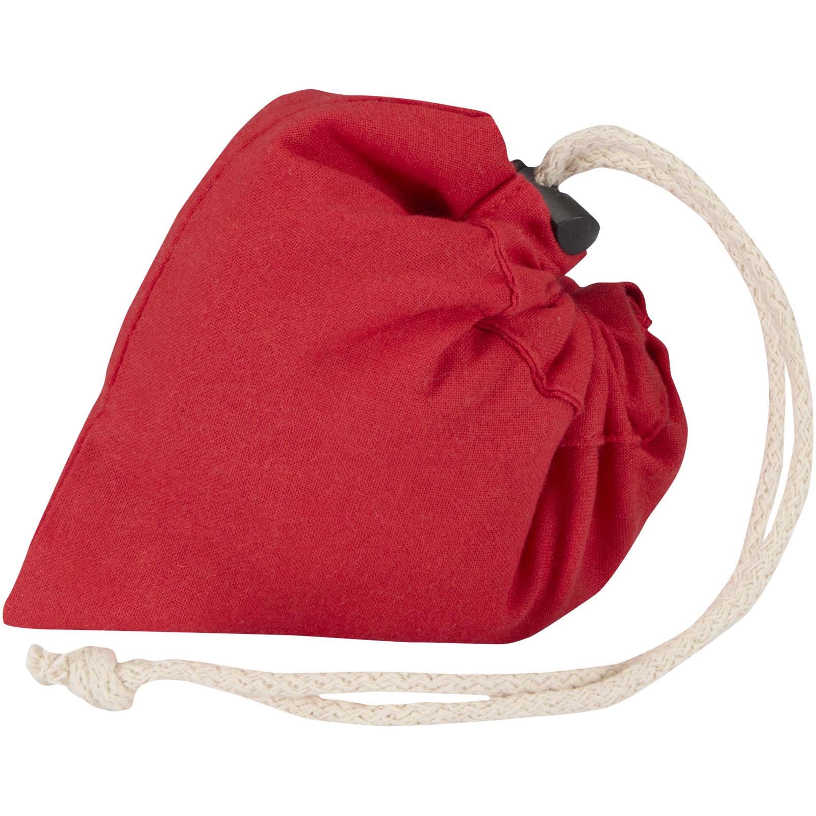 Sac fourre-tout pliable en coton recyclé GRS « Madras Blend » 140 g/m², 7 L