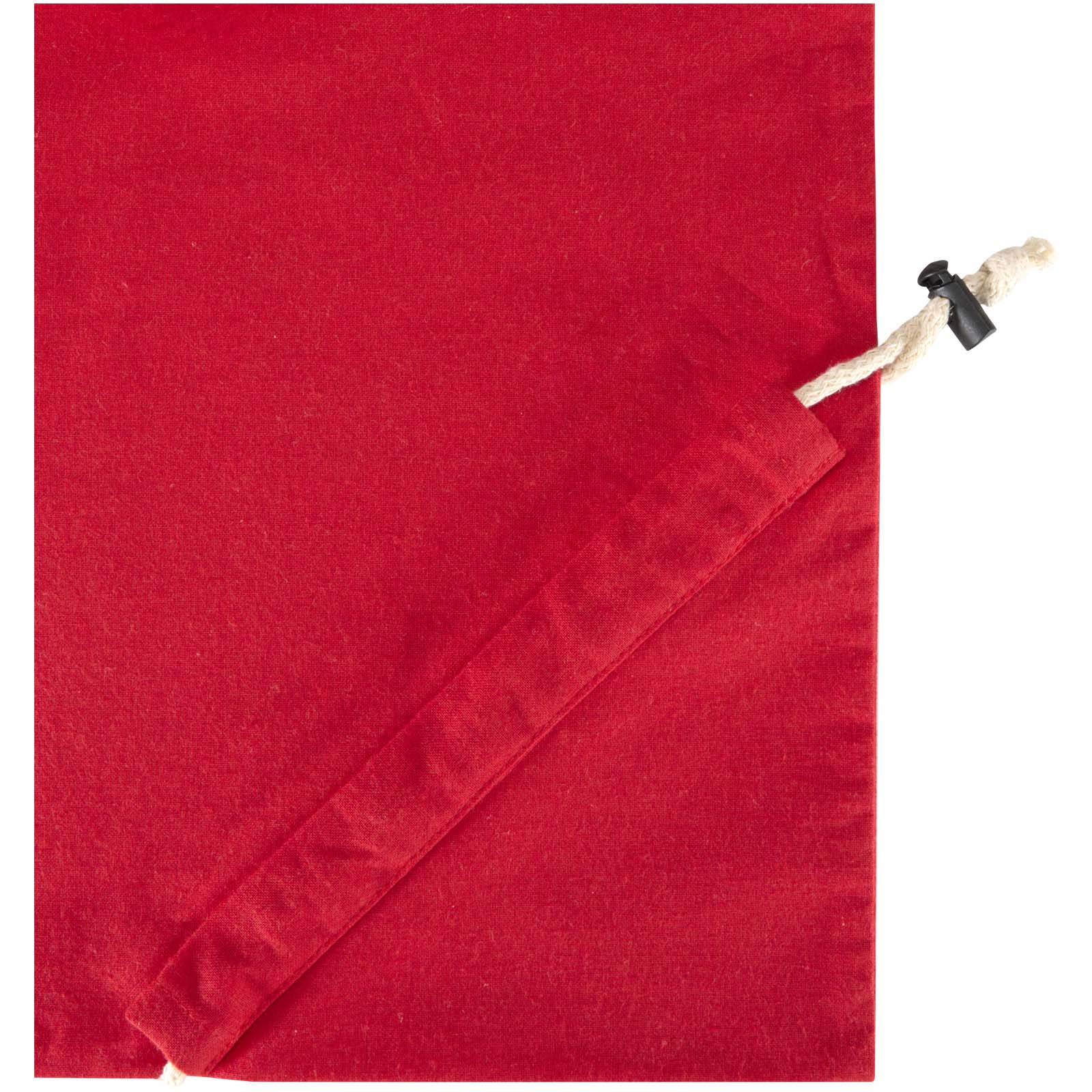 Sac fourre-tout pliable en coton recyclé GRS « Madras Blend » 140 g/m², 7 L