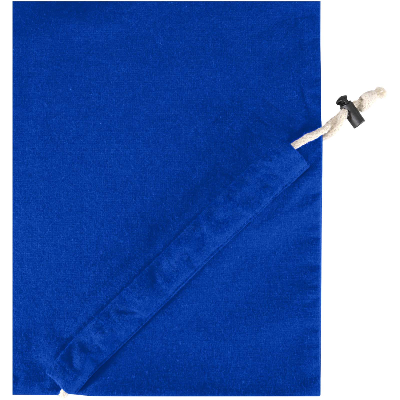 Sac fourre-tout pliable en coton recyclé GRS « Madras Blend » 140 g/m², 7 L