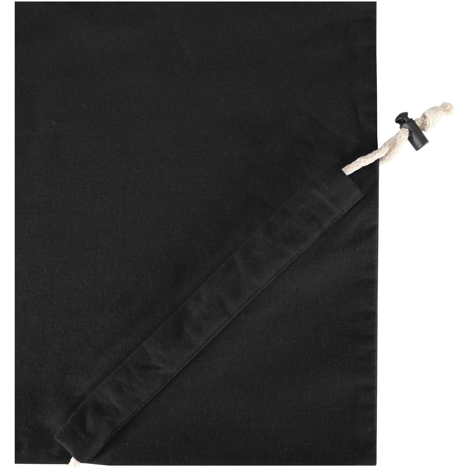 Sac fourre-tout pliable en coton recyclé GRS « Madras Blend » 140 g/m², 7 L
