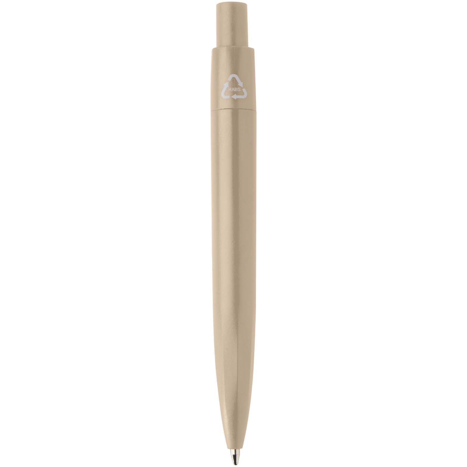 Mini-stylo à bille Ramin en plastique recyclé (encre bleue)