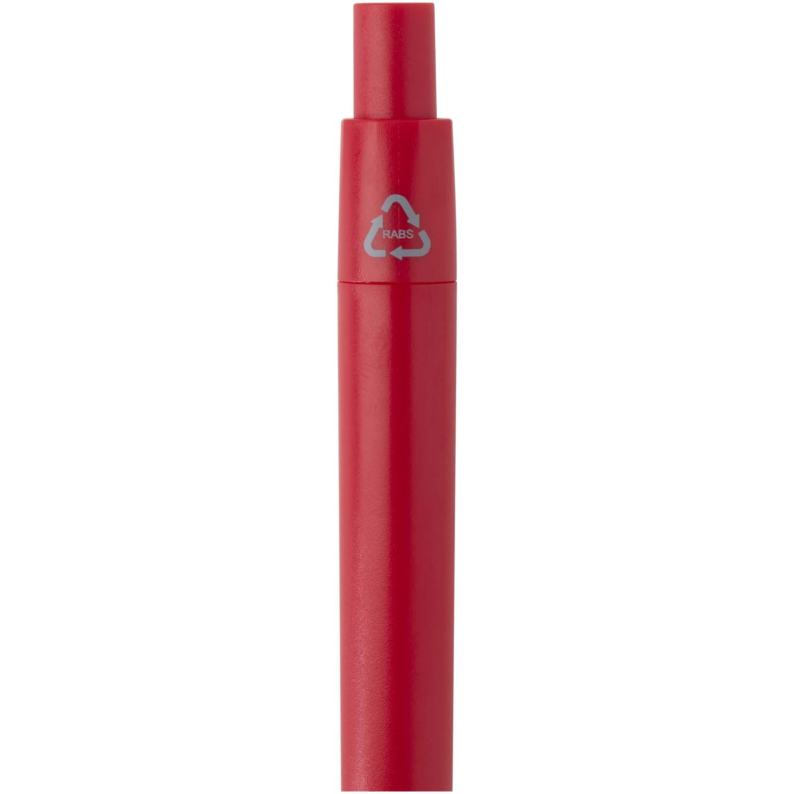 Mini-stylo à bille Ramin en plastique recyclé (encre bleue)