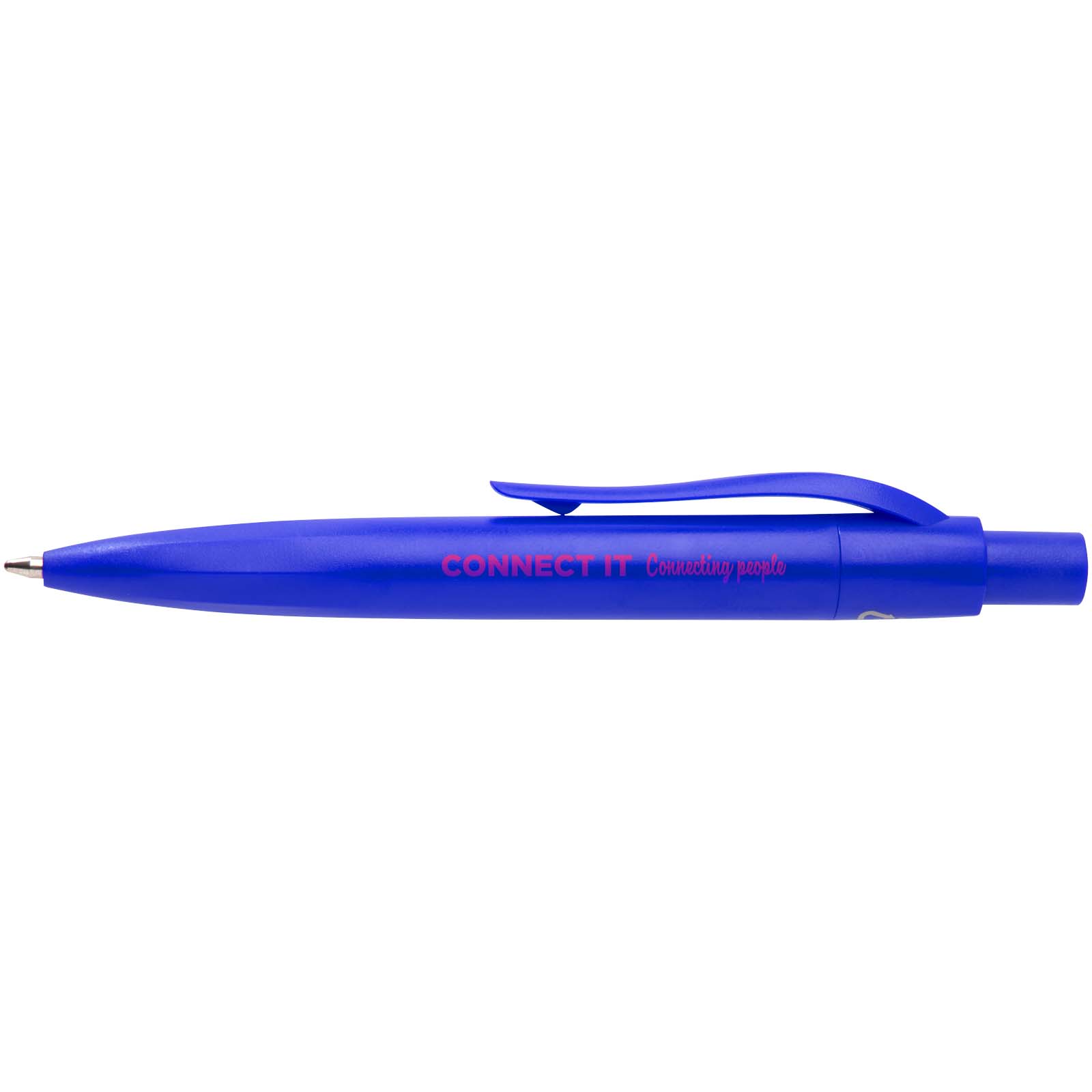 Mini-stylo à bille Ramin en plastique recyclé (encre bleue)