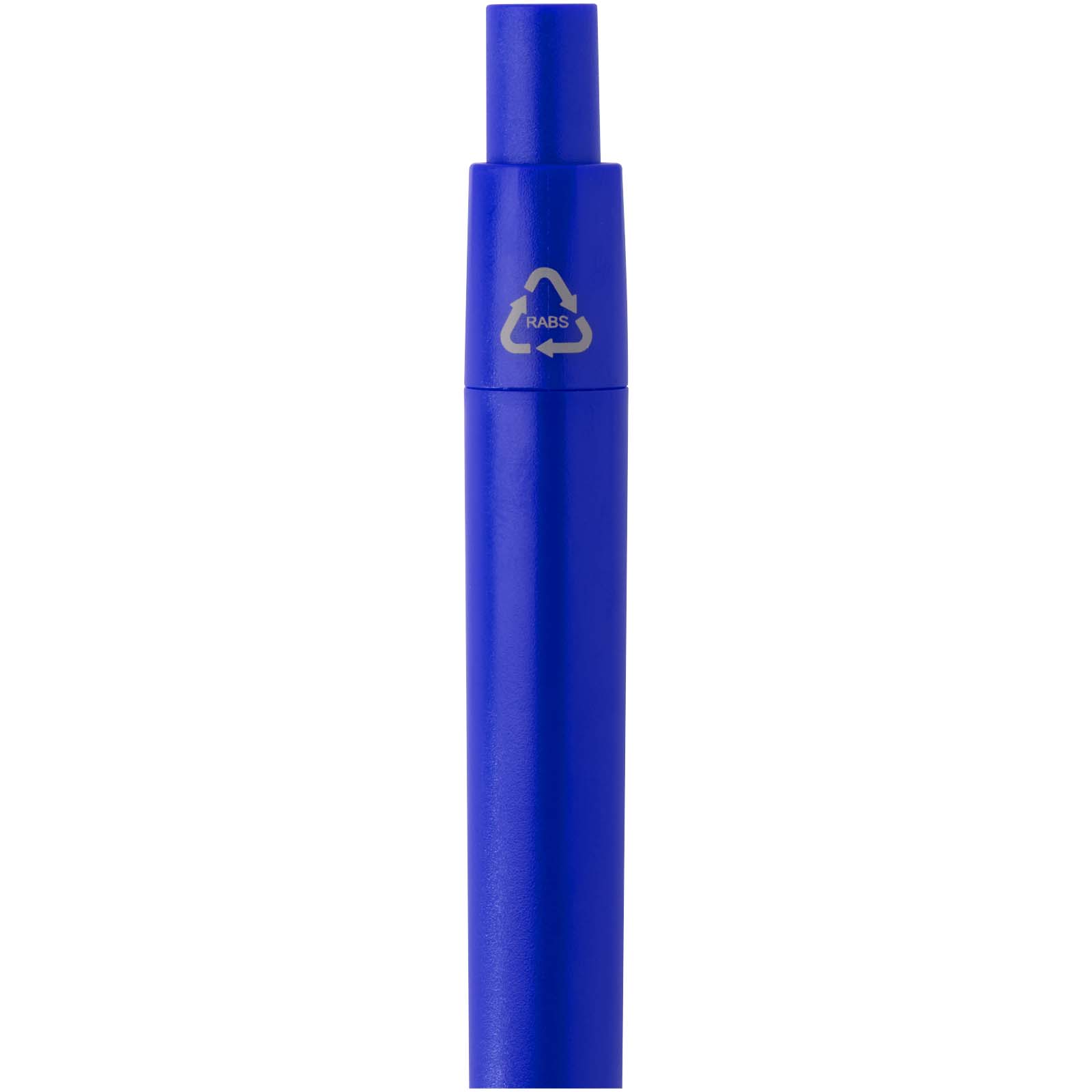 Mini-stylo à bille Ramin en plastique recyclé (encre bleue)