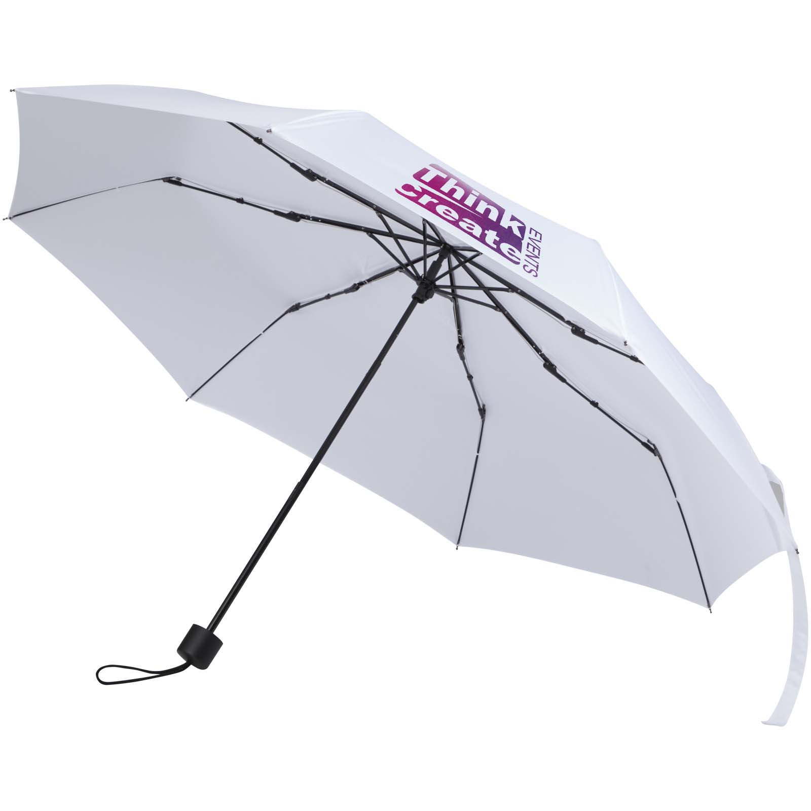 Parapluie manuel pliable Aaron 23 pouces