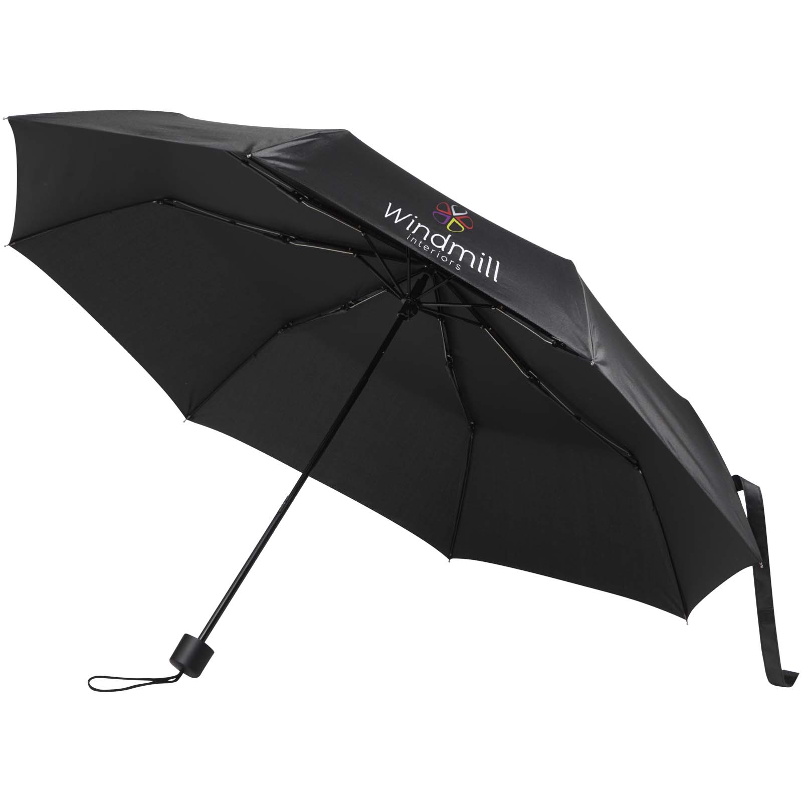 Parapluie manuel pliable Aaron 23 pouces