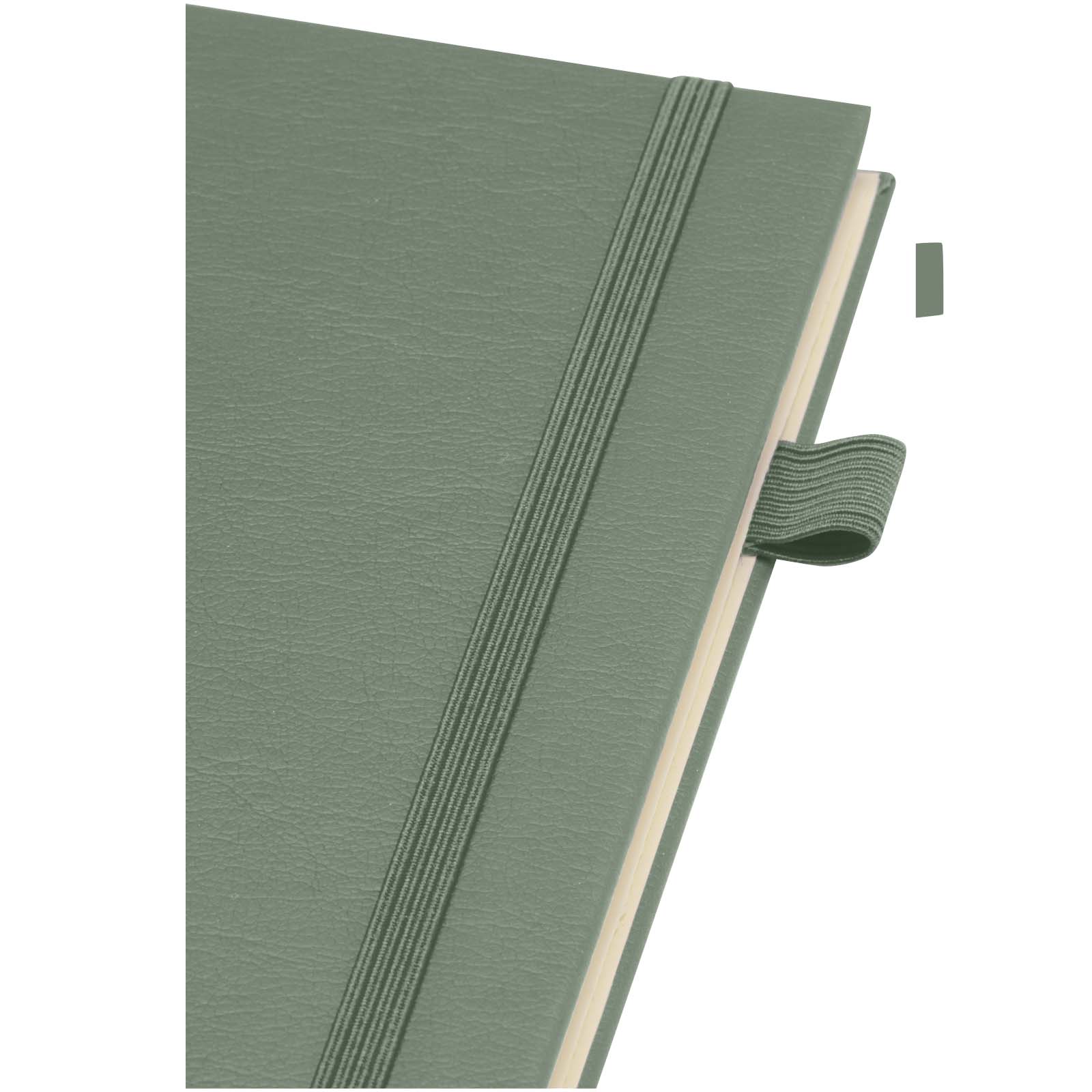 JournalBooks Cahier à spirales Liss A5 à couverture rigide en plastique recyclé