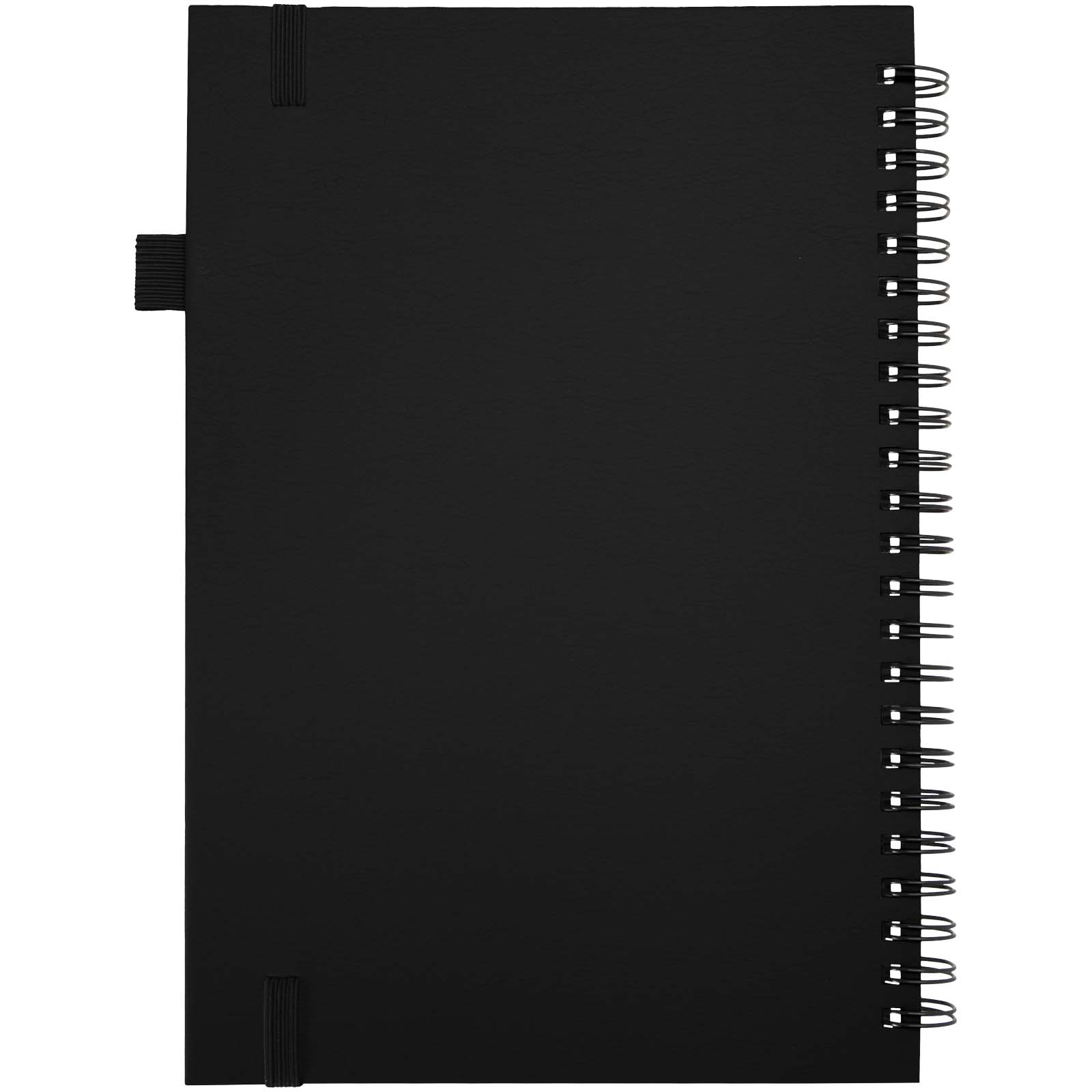 JournalBooks Cahier à spirales Liss A5 à couverture rigide en plastique recyclé