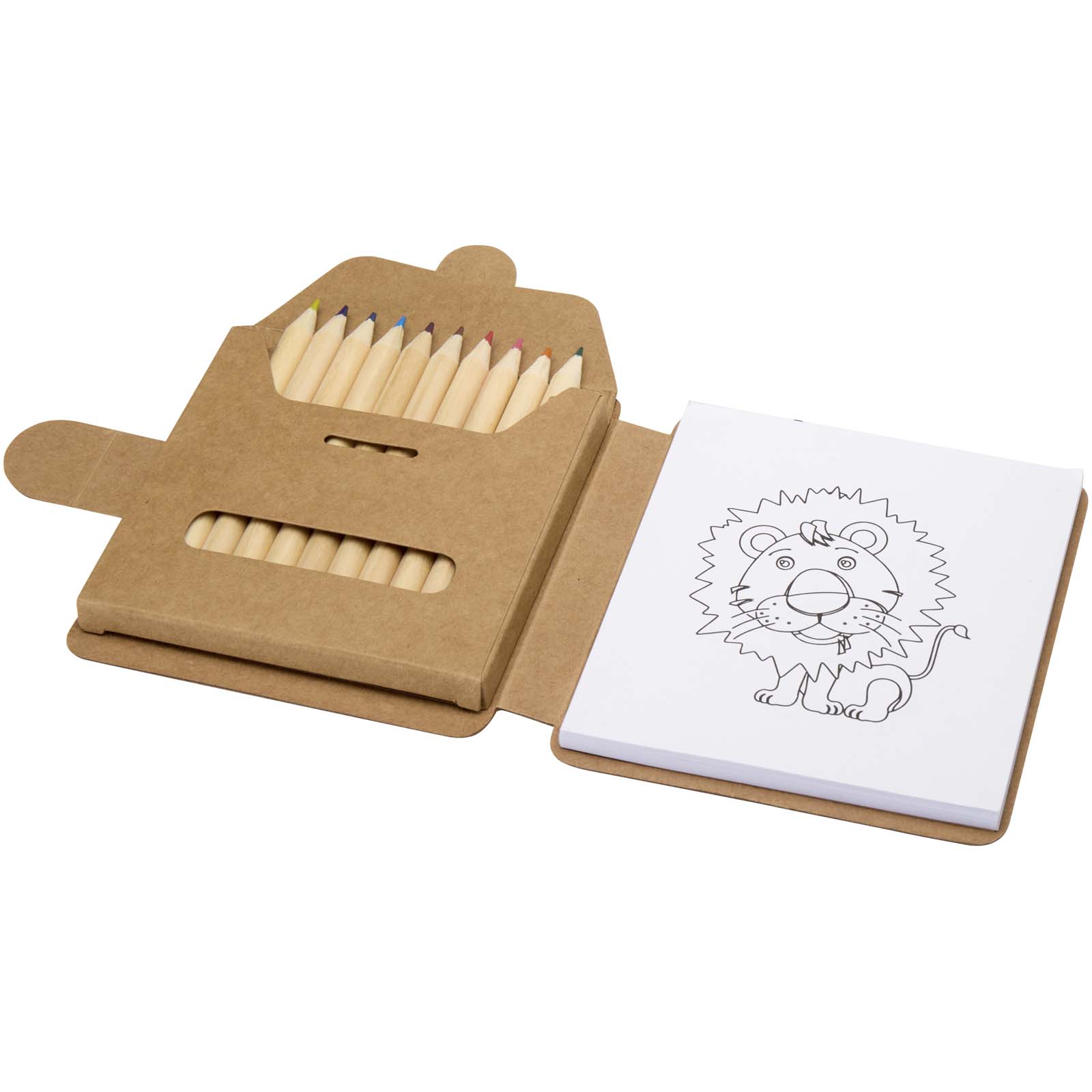 Bloc de dessin Chroma et coffret de crayons